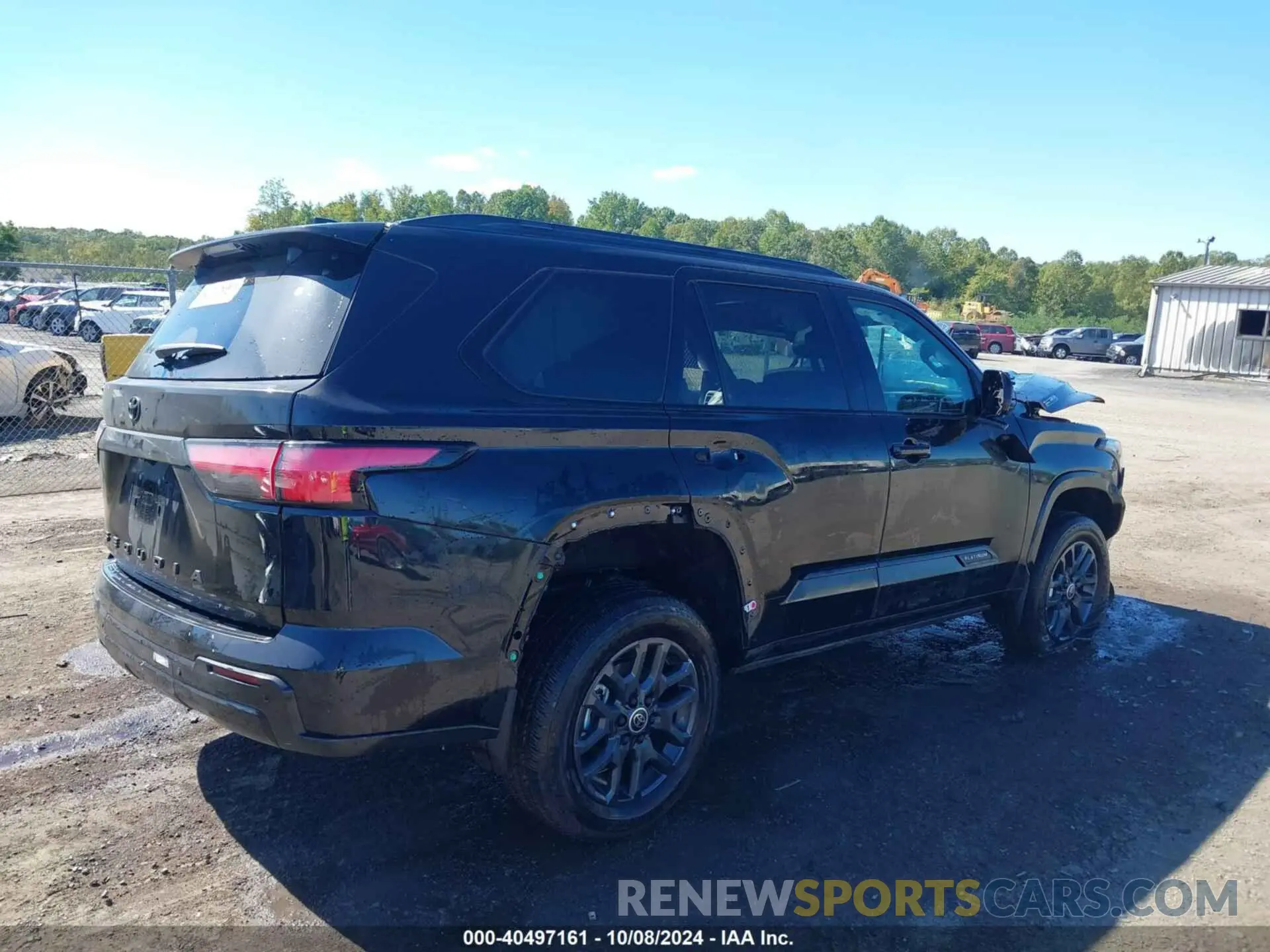 4 fotografías del automóvil dañado 7SVAAABA5RX039397 TOYOTA SEQUOIA 2024