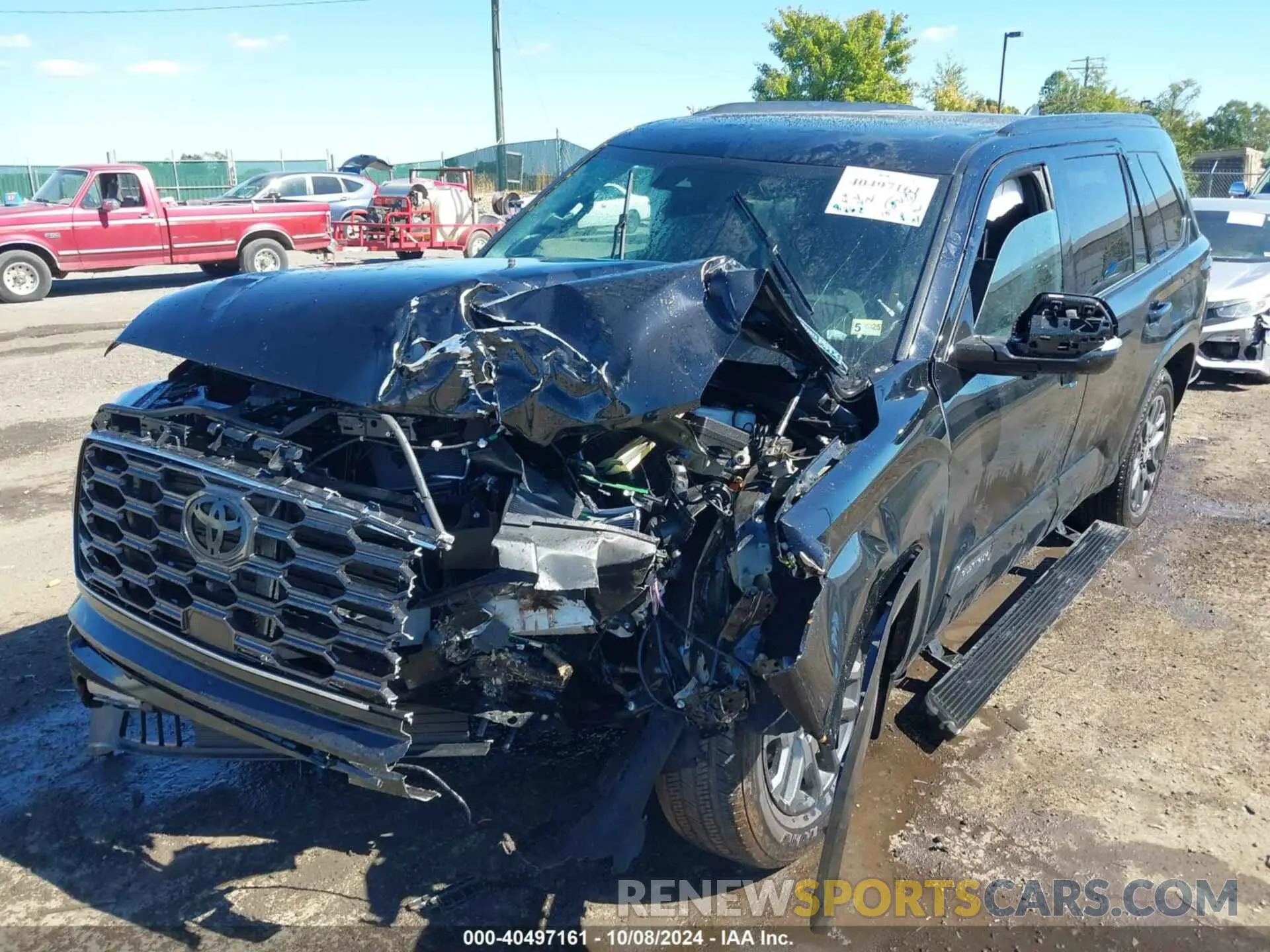 6 fotografías del automóvil dañado 7SVAAABA5RX039397 TOYOTA SEQUOIA 2024