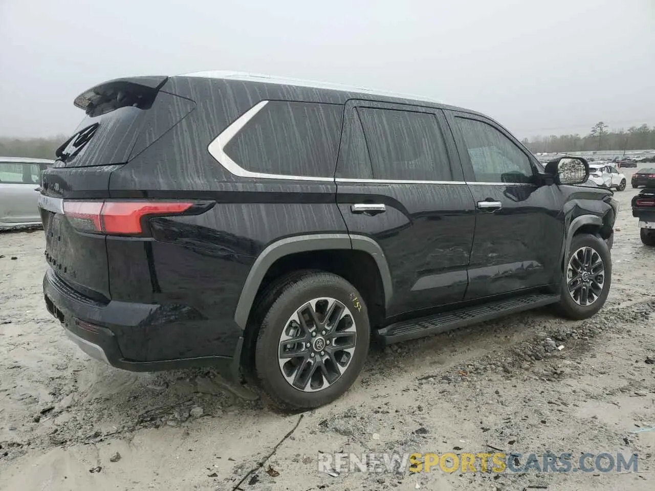3 fotografías del automóvil dañado 7SVAAABA8RX041452 TOYOTA SEQUOIA 2024