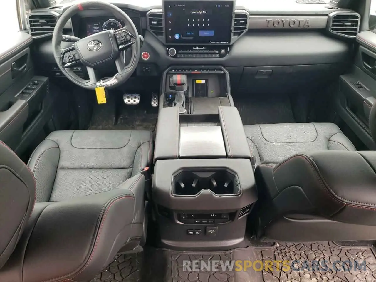 8 fotografías del automóvil dañado 7SVAAABAXRX040030 TOYOTA SEQUOIA 2024