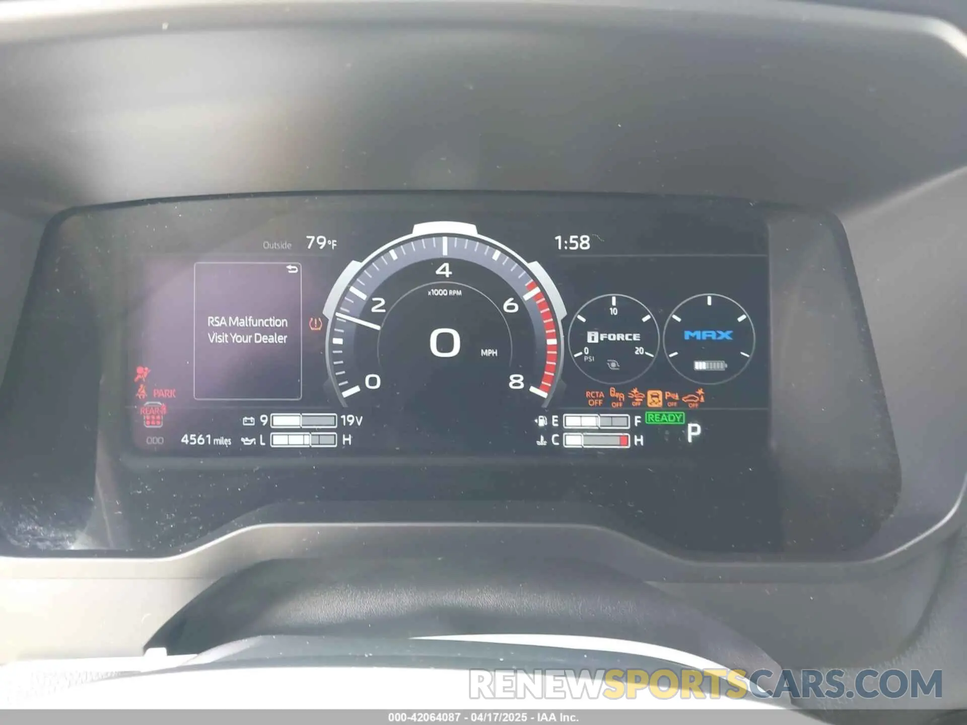 7 fotografías del automóvil dañado 7SVAAAAA3SX004123 TOYOTA SEQUOIA 2025