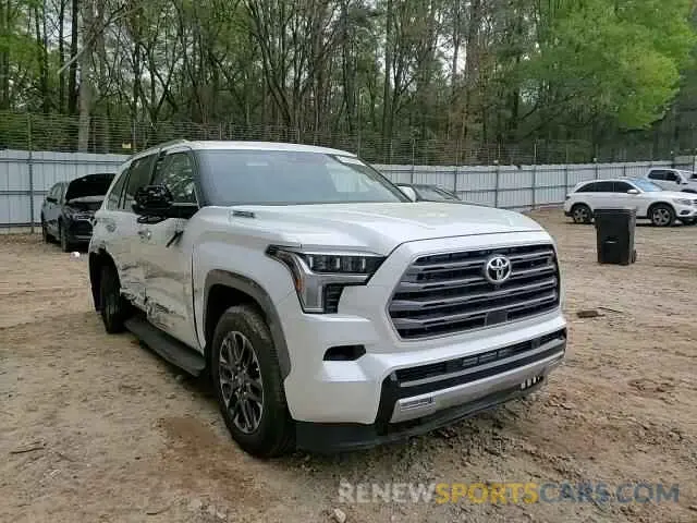 11 fotografías del automóvil dañado 7SVAAABA3SX054096 TOYOTA SEQUOIA 2025