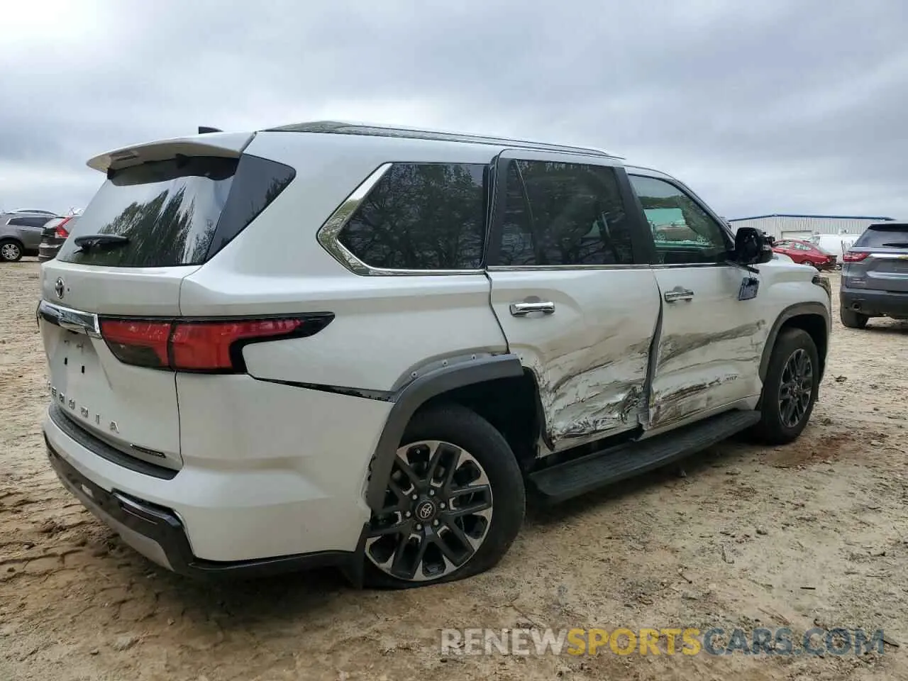 3 fotografías del automóvil dañado 7SVAAABA3SX054096 TOYOTA SEQUOIA 2025