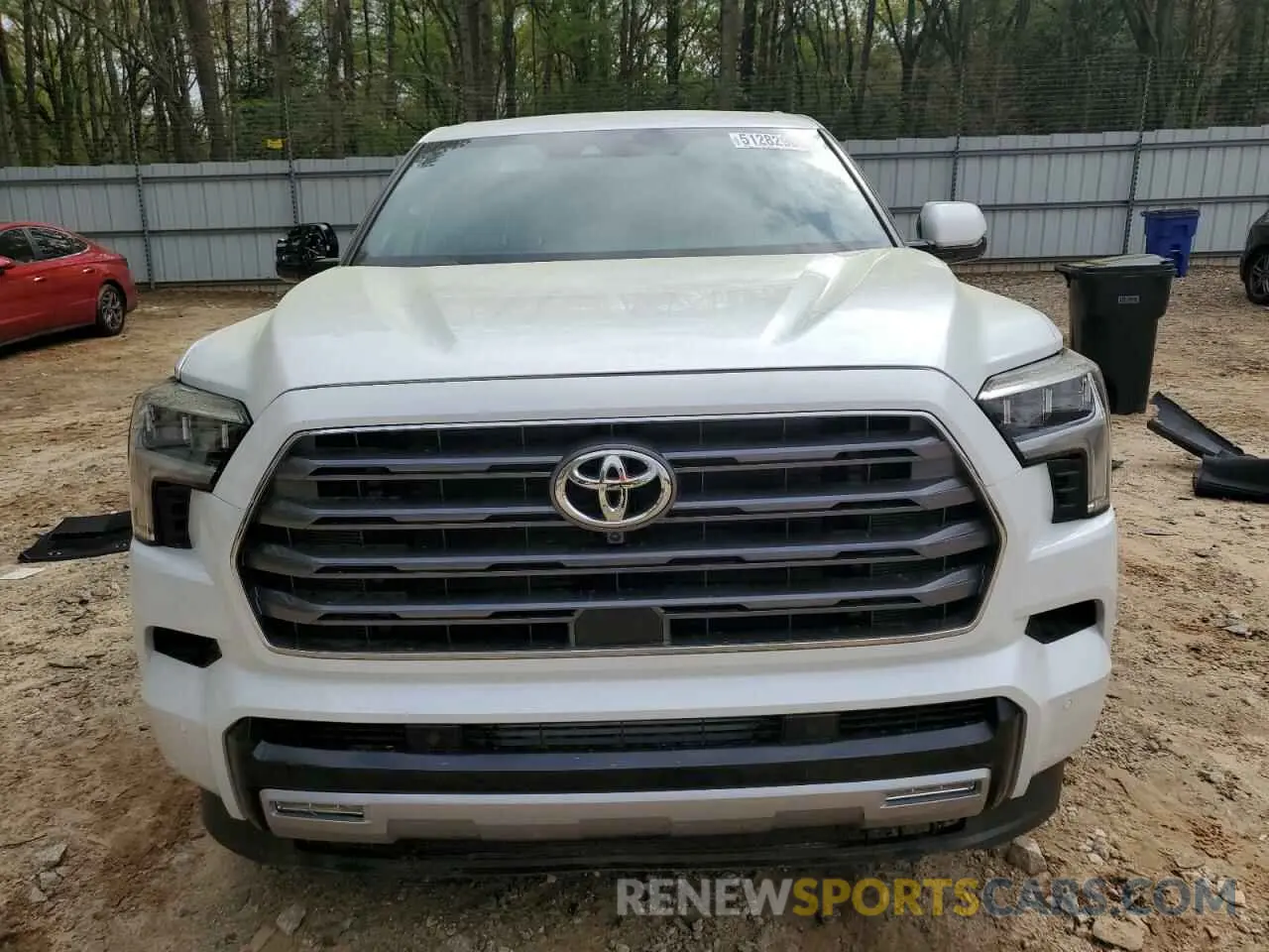 5 fotografías del automóvil dañado 7SVAAABA3SX054096 TOYOTA SEQUOIA 2025