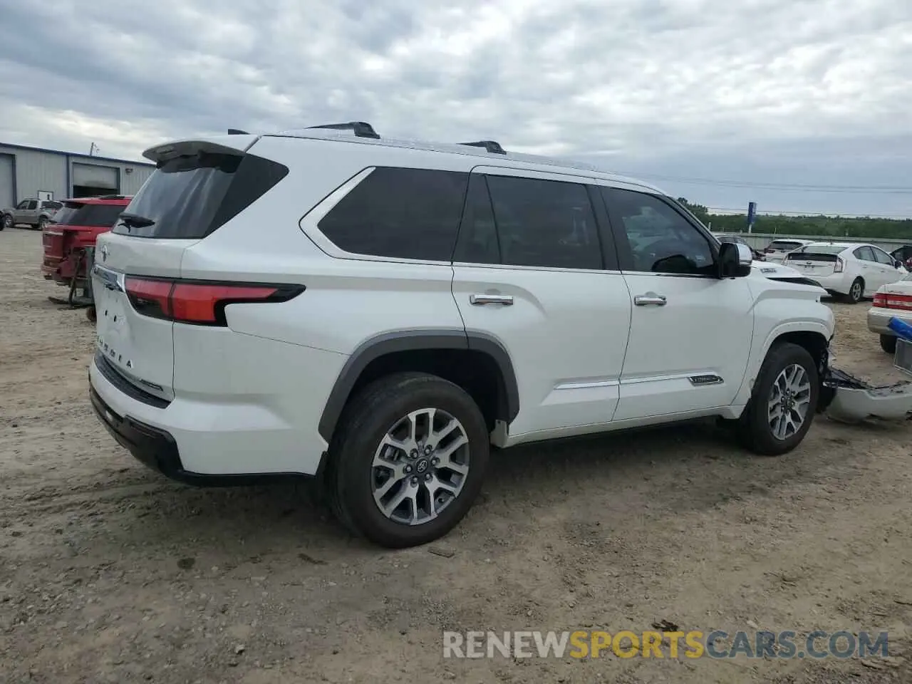 3 fotografías del automóvil dañado 7SVAAABA4SX054592 TOYOTA SEQUOIA 2025