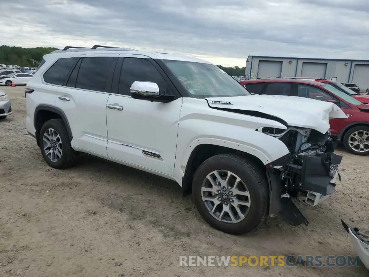 4 fotografías del automóvil dañado 7SVAAABA4SX054592 TOYOTA SEQUOIA 2025