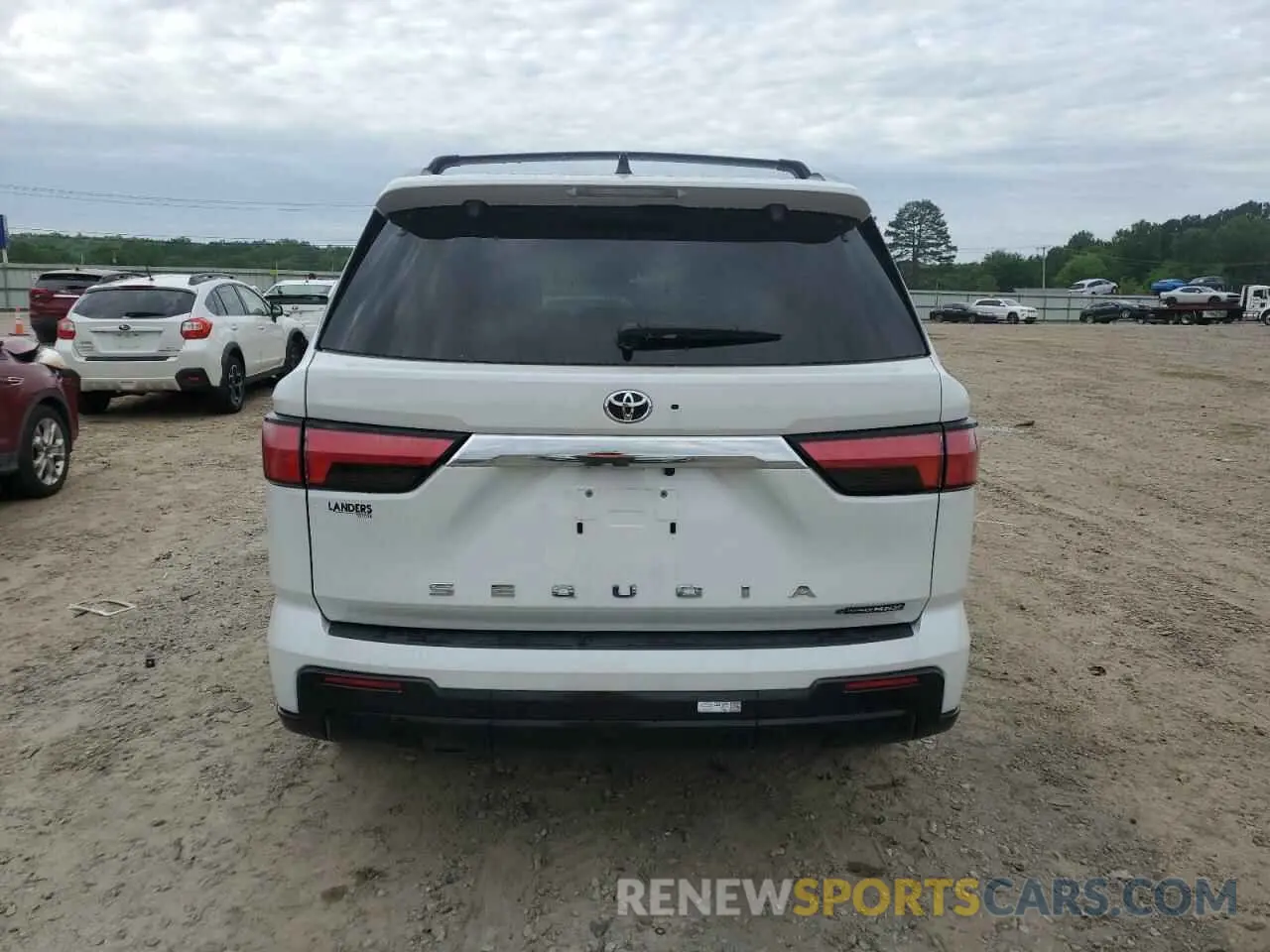 6 fotografías del automóvil dañado 7SVAAABA4SX054592 TOYOTA SEQUOIA 2025