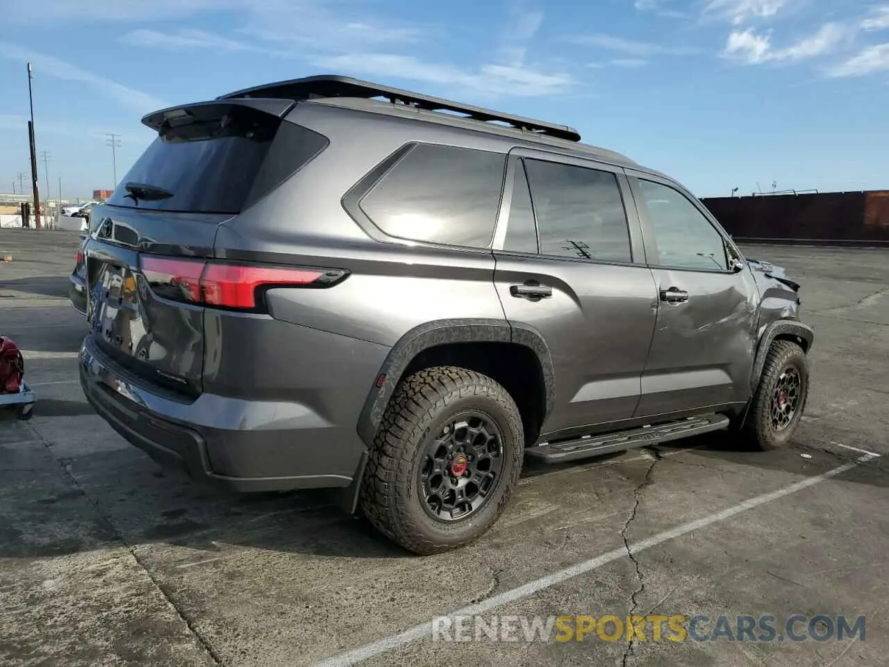 3 fotografías del automóvil dañado 7SVAAABA5SX053838 TOYOTA SEQUOIA 2025