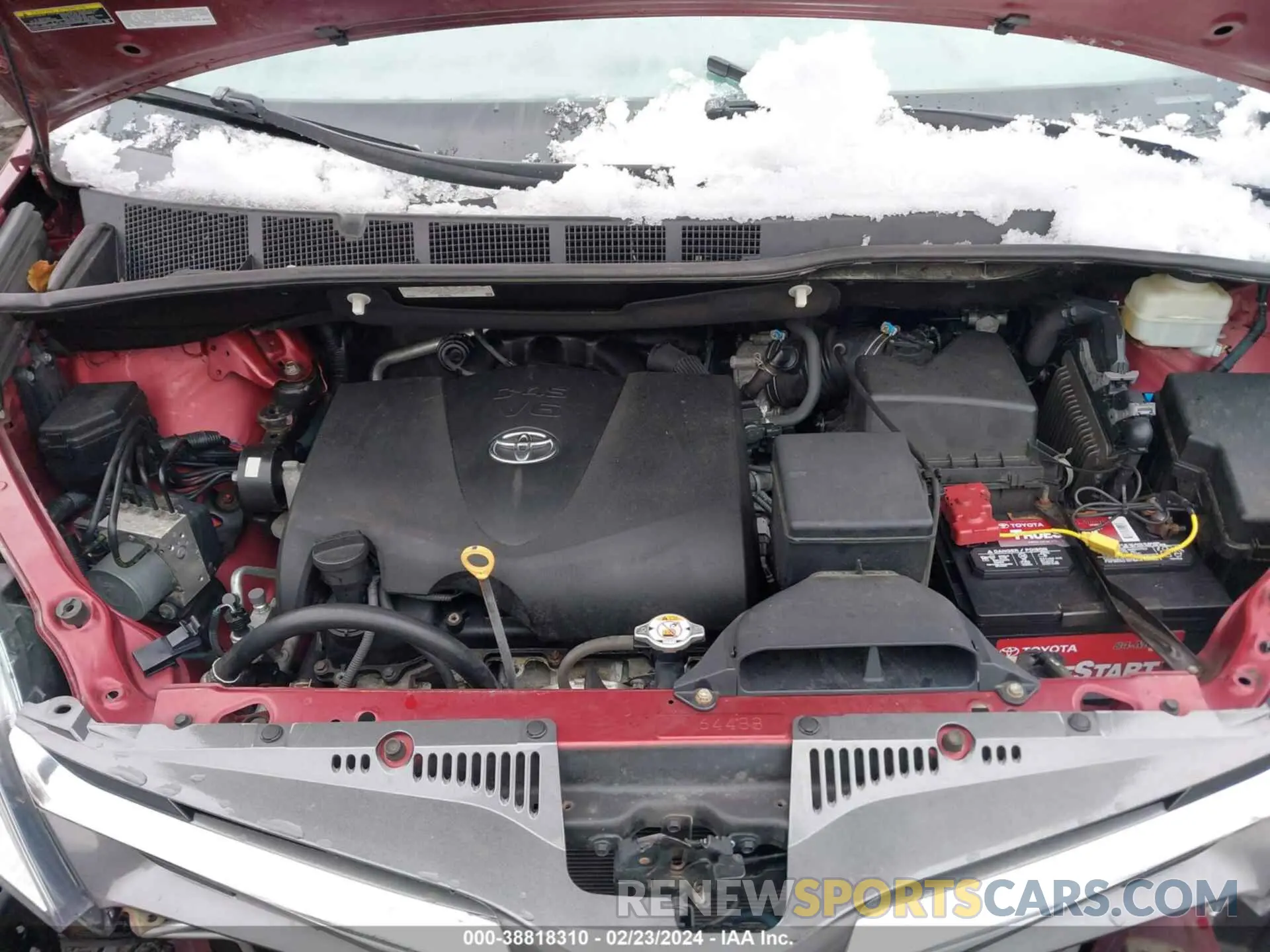 10 fotografías del automóvil dañado 5TDDZ3DC4KS220562 TOYOTA SIENNA 2019