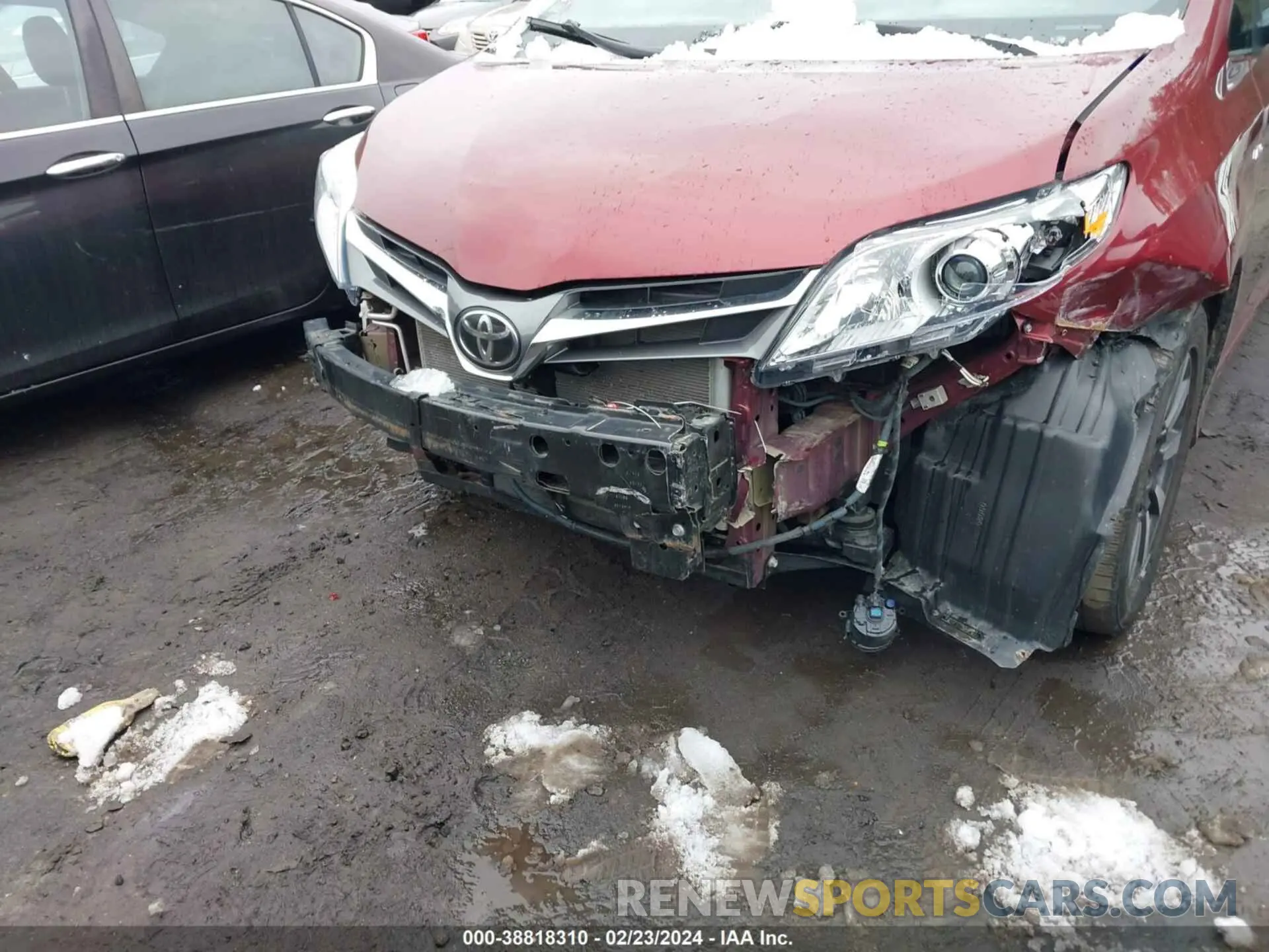 6 fotografías del automóvil dañado 5TDDZ3DC4KS220562 TOYOTA SIENNA 2019