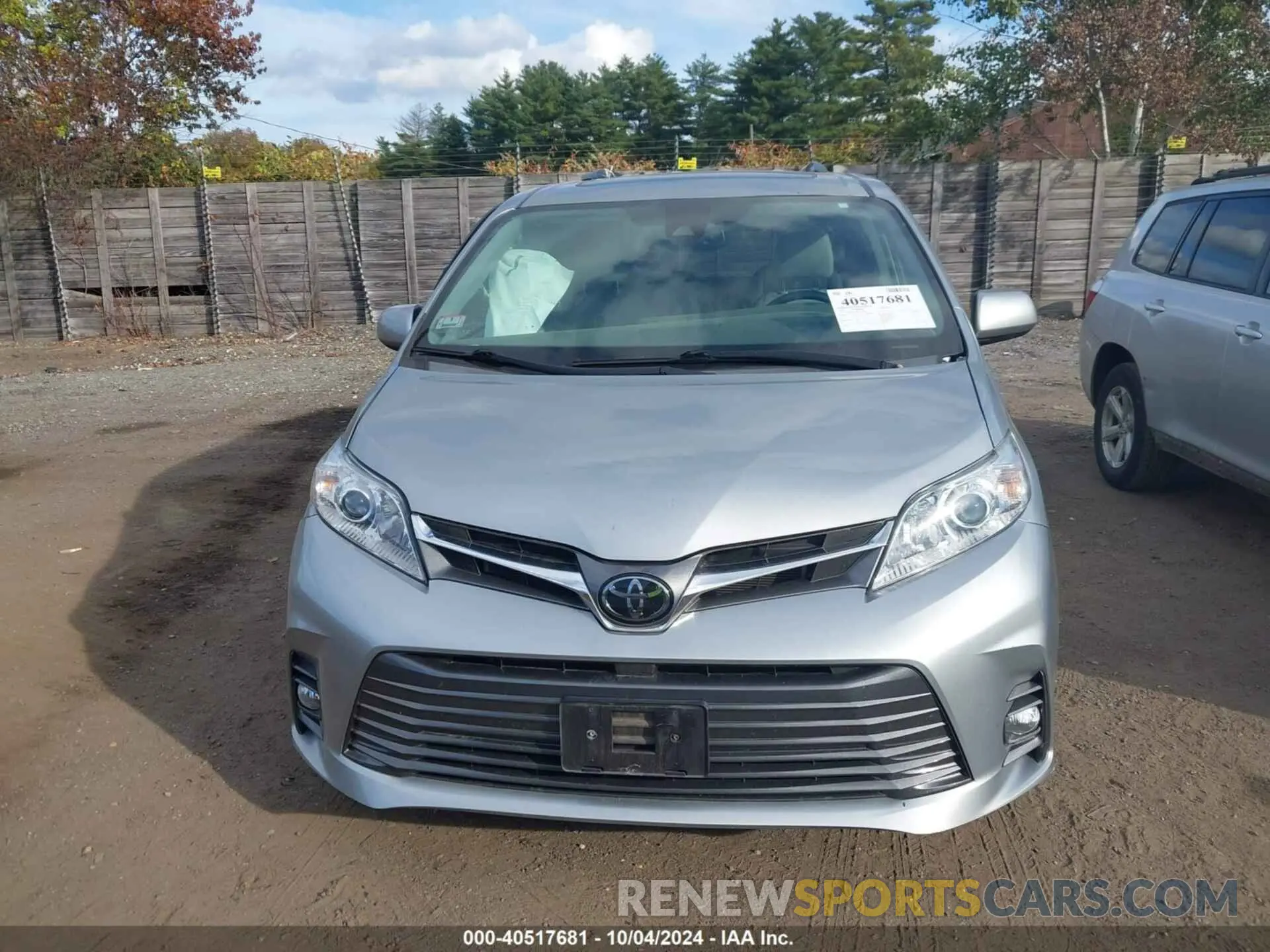 12 fotografías del automóvil dañado 5TDDZ3DC7KS227408 TOYOTA SIENNA 2019