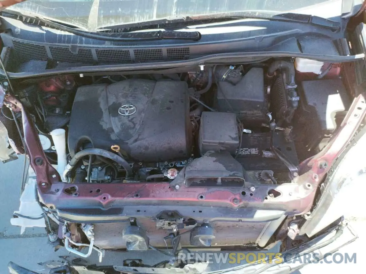 7 fotografías del automóvil dañado 5TDKZ3DCXKS971396 TOYOTA SIENNA 2019