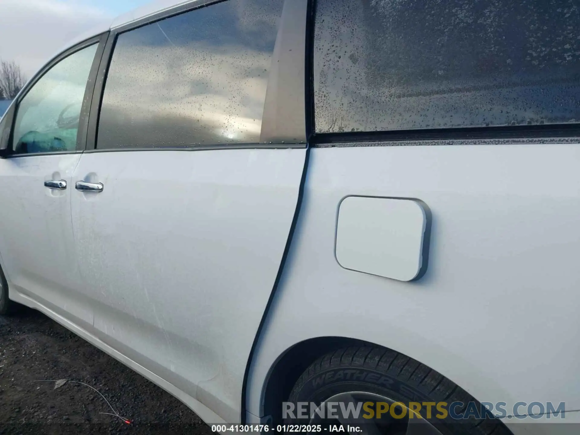 6 fotografías del automóvil dañado 5TDXZ3DCXKS984204 TOYOTA SIENNA 2019