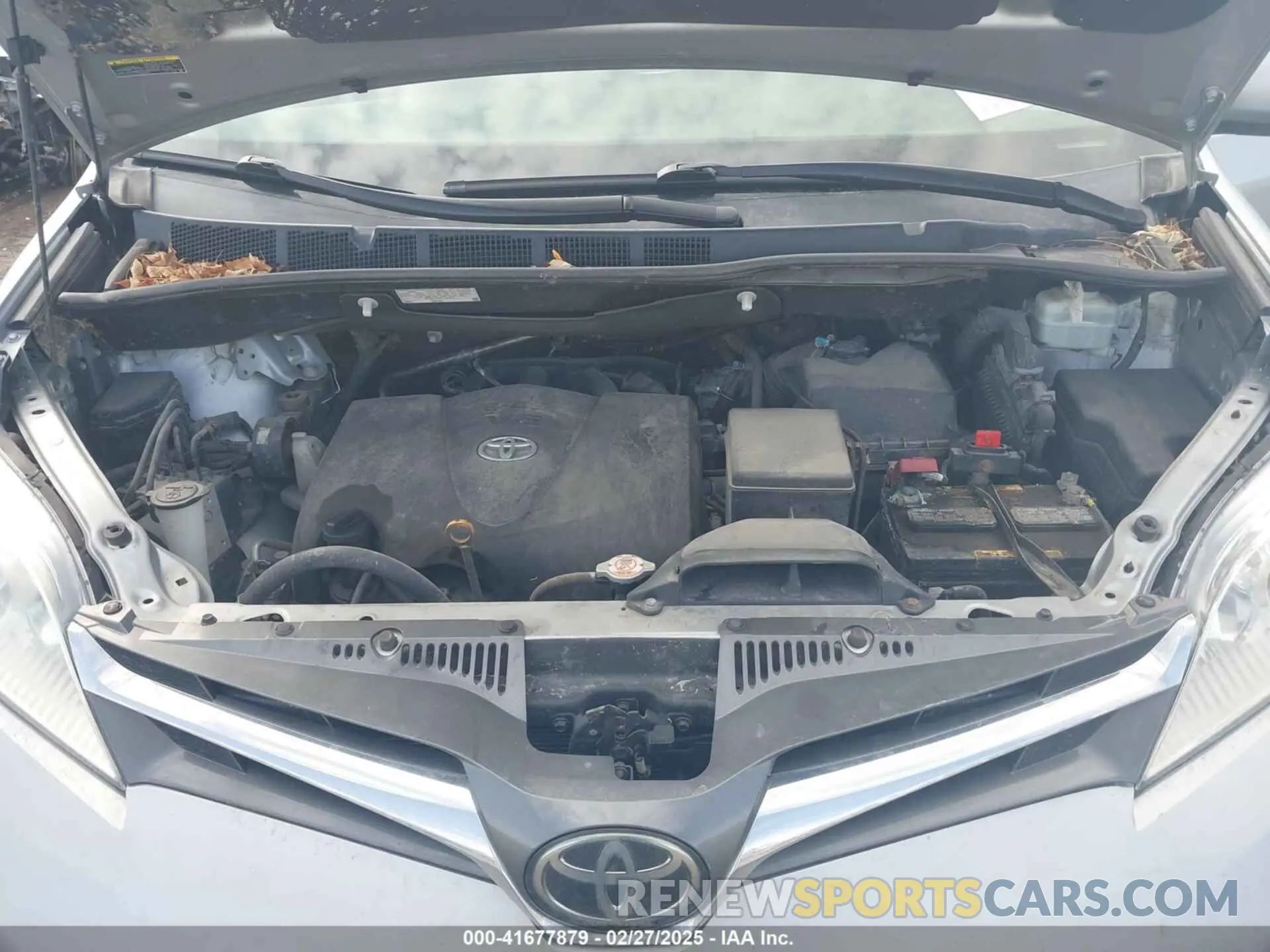 10 fotografías del automóvil dañado 5TDYZ3DC1KS002323 TOYOTA SIENNA 2019
