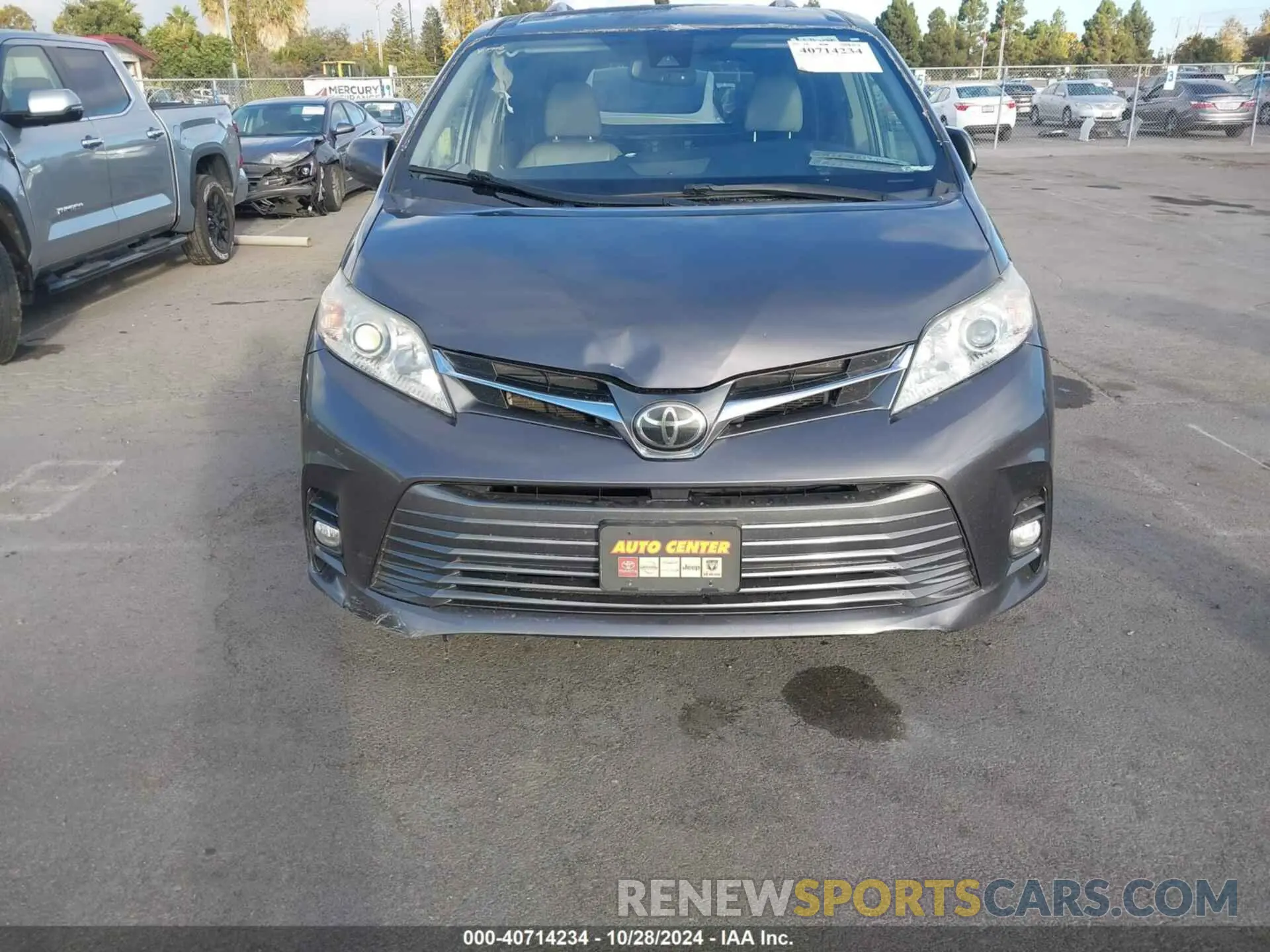 6 fotografías del automóvil dañado 5TDYZ3DC5KS982915 TOYOTA SIENNA 2019