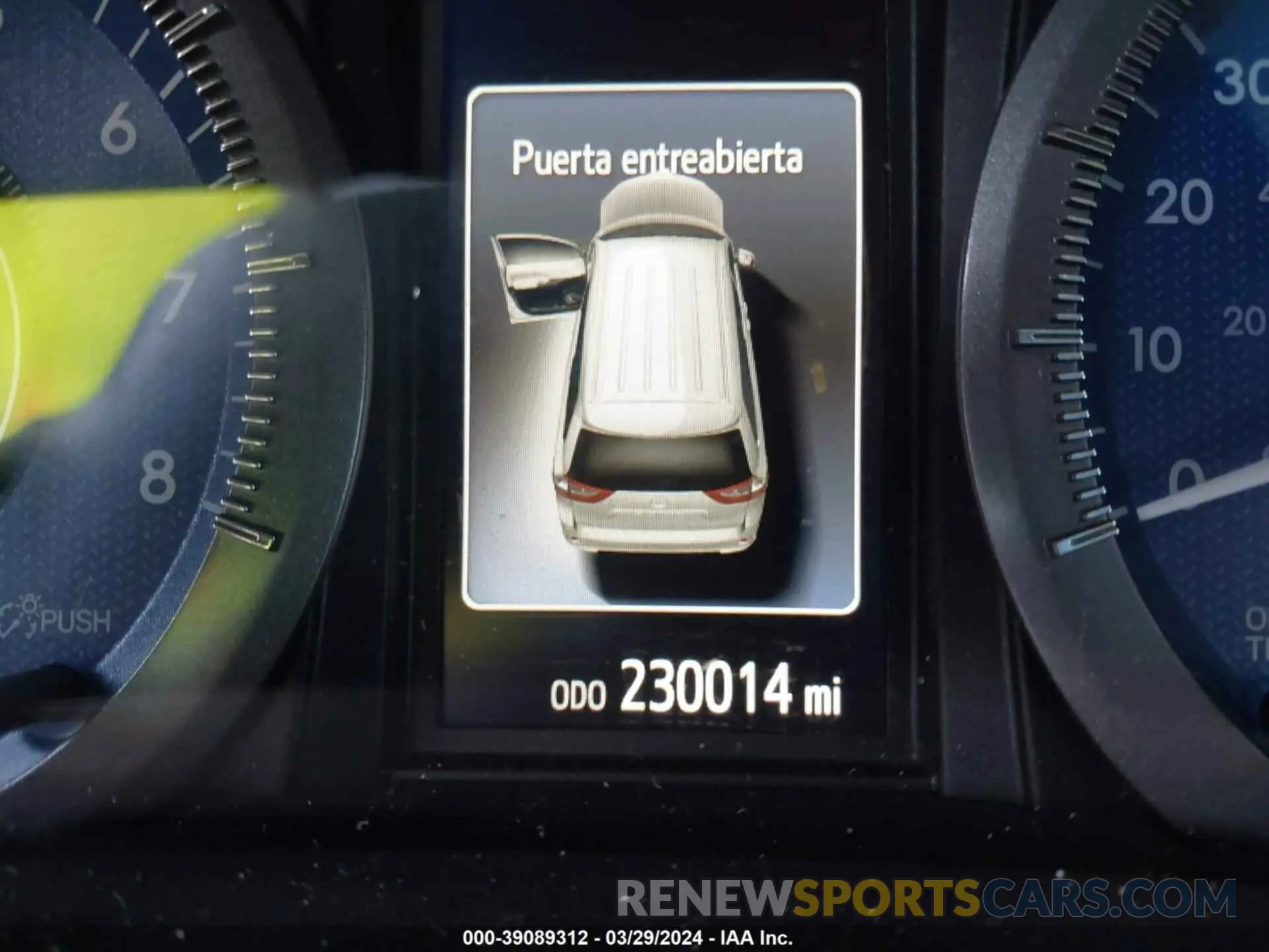 14 fotografías del automóvil dañado 5TDYZ3DC6KS969641 TOYOTA SIENNA 2019