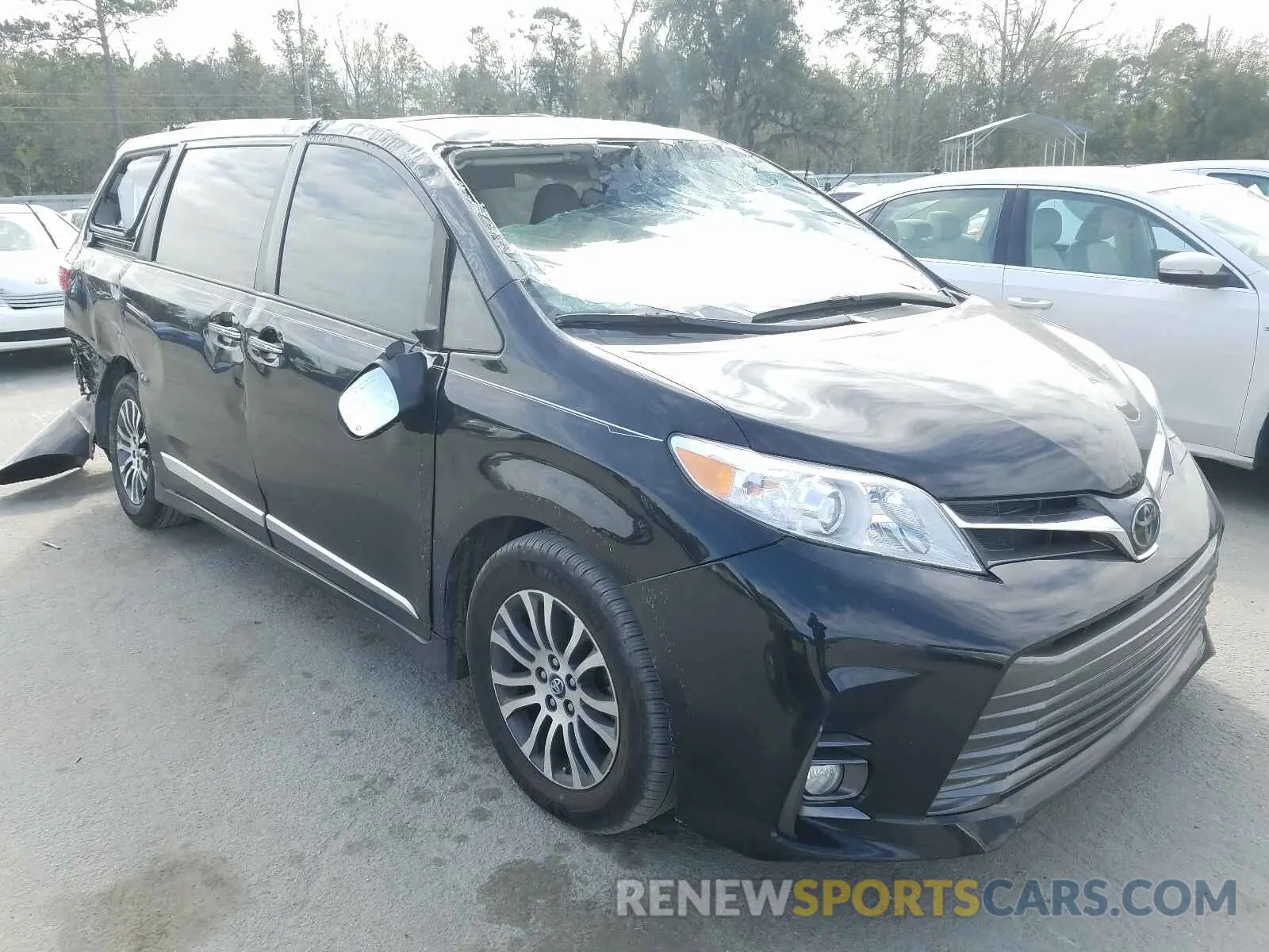 1 fotografías del automóvil dañado 5TDYZ3DC6KS988545 TOYOTA SIENNA 2019