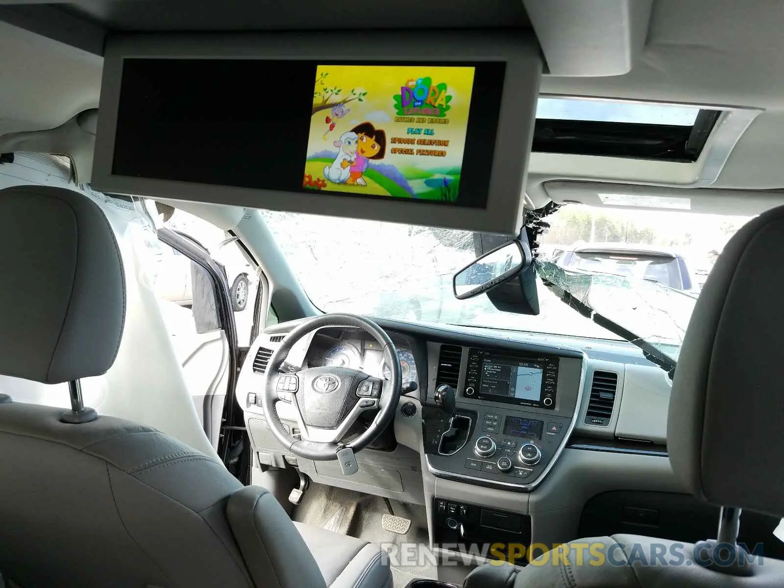 9 fotografías del automóvil dañado 5TDYZ3DC6KS988545 TOYOTA SIENNA 2019