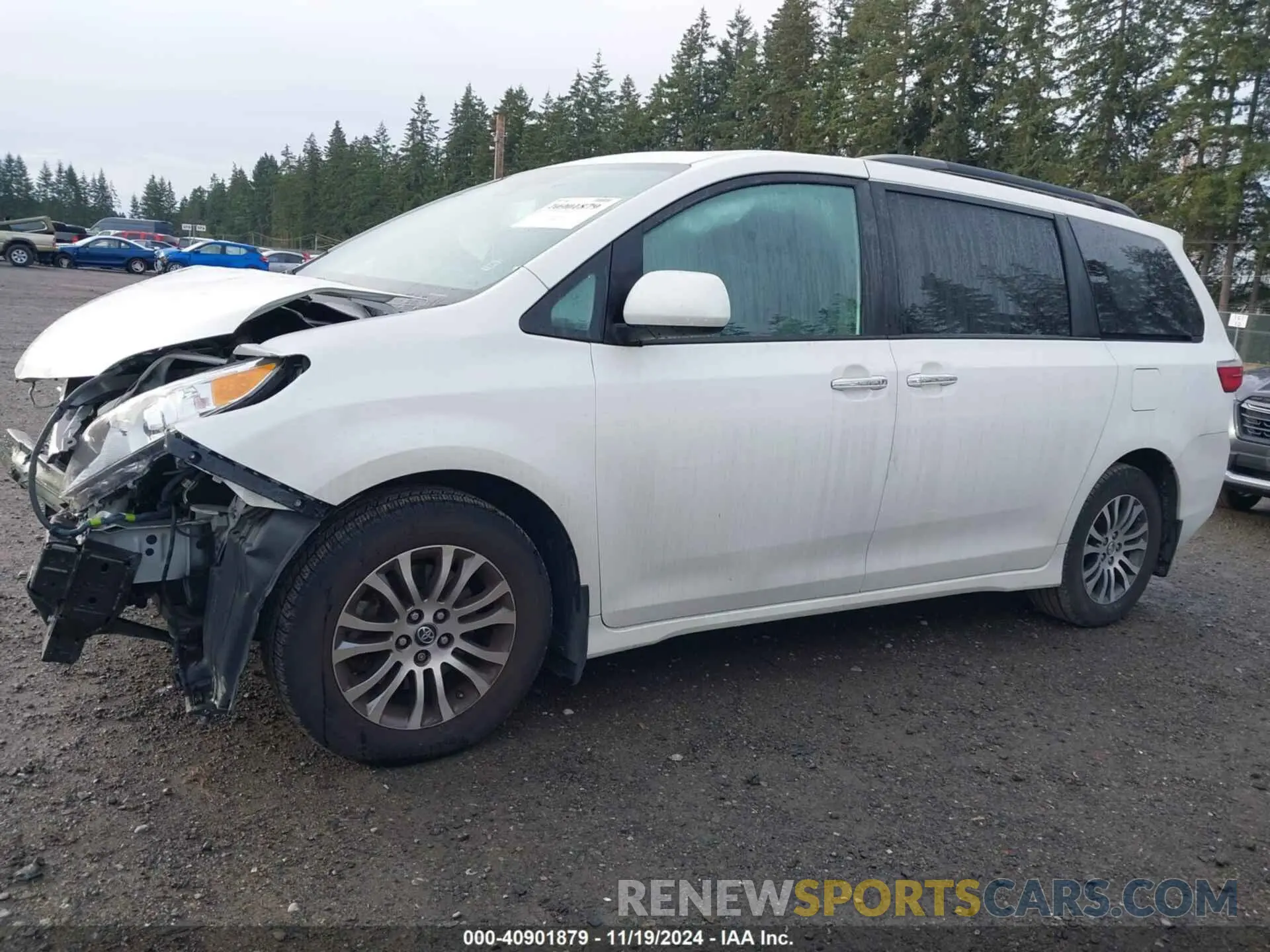 15 fotografías del automóvil dañado 5TDYZ3DC9KS006832 TOYOTA SIENNA 2019