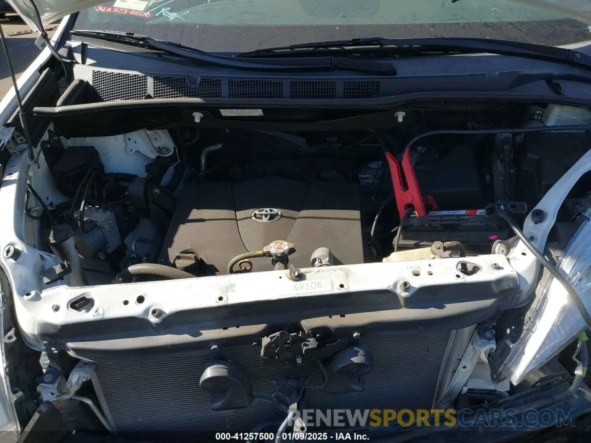 10 fotografías del automóvil dañado 5TDYZ3DC9KS997594 TOYOTA SIENNA 2019