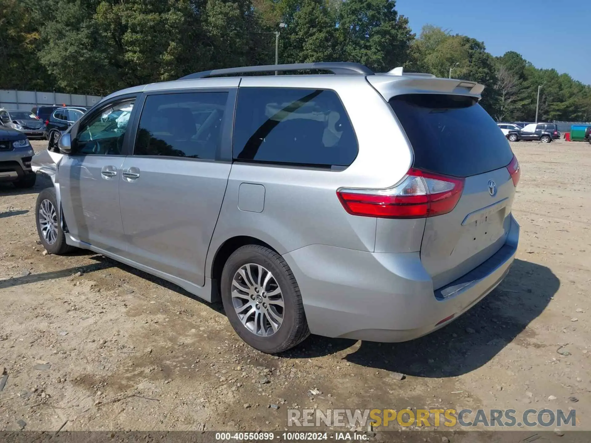 3 fotografías del automóvil dañado 5TDYZ3DCXKS987964 TOYOTA SIENNA 2019