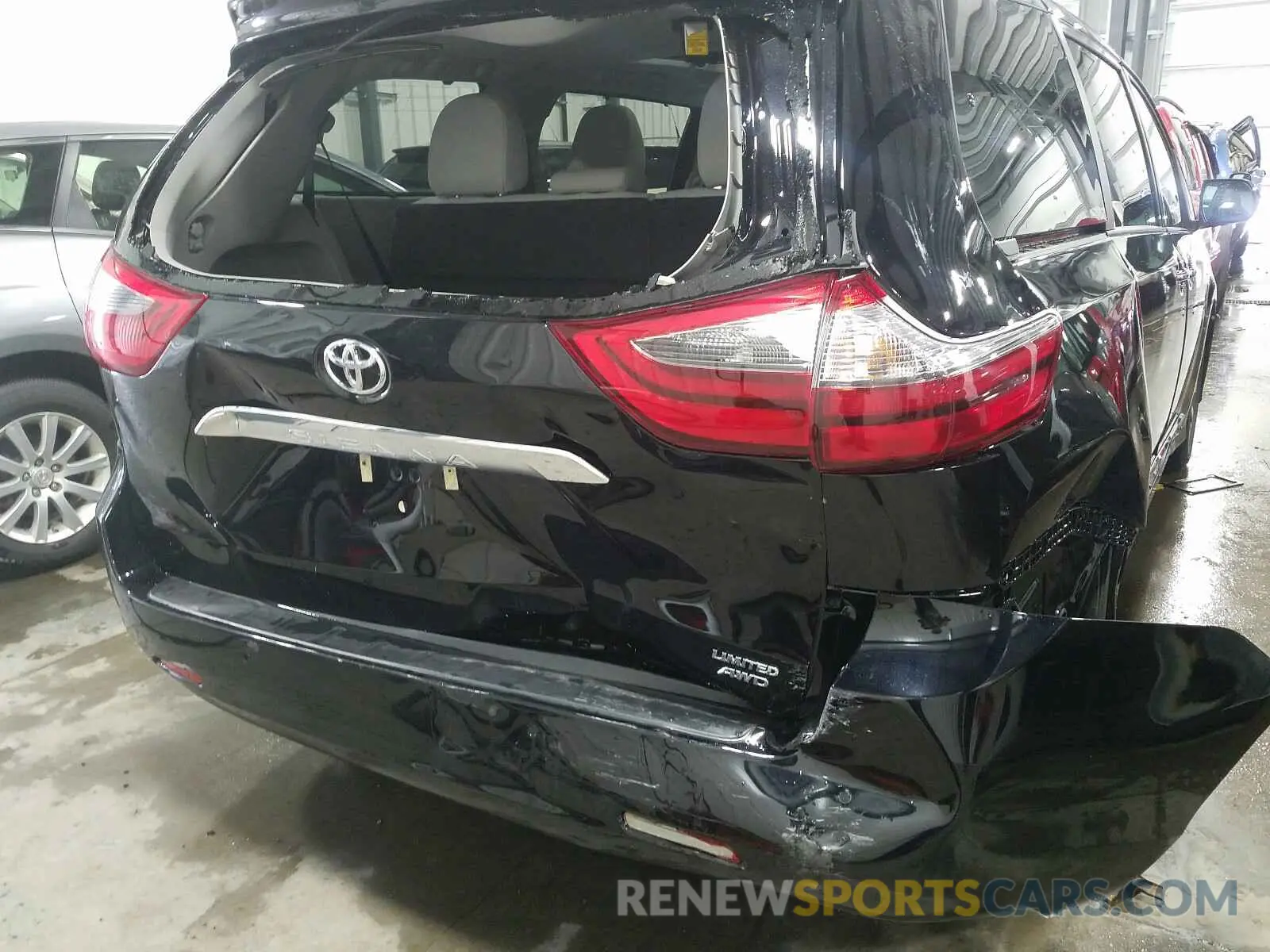 9 fotografías del automóvil dañado 5TDDZ3DC0LS237571 TOYOTA SIENNA 2020