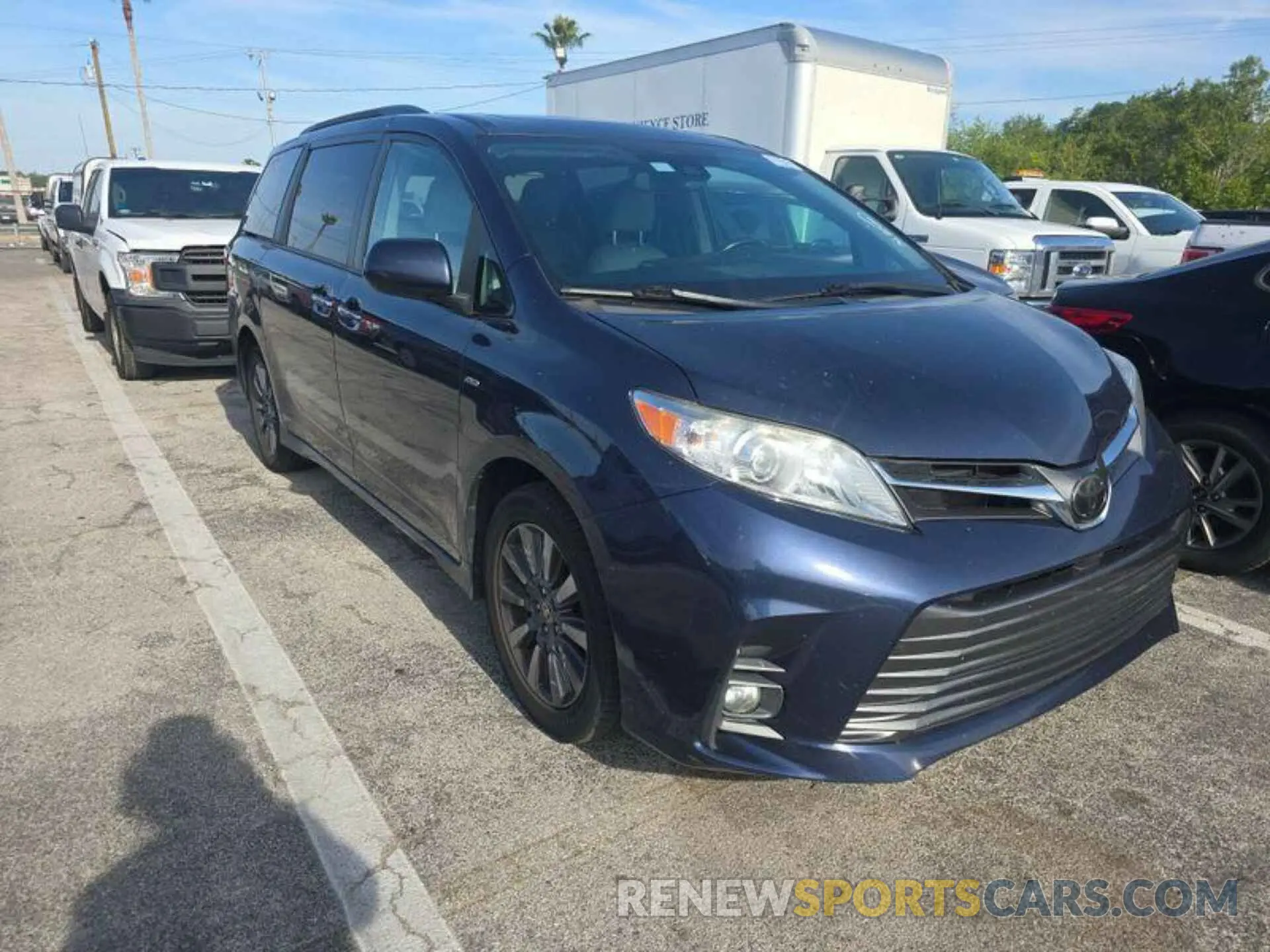 10 fotografías del automóvil dañado 5TDDZ3DC2LS249611 TOYOTA SIENNA 2020