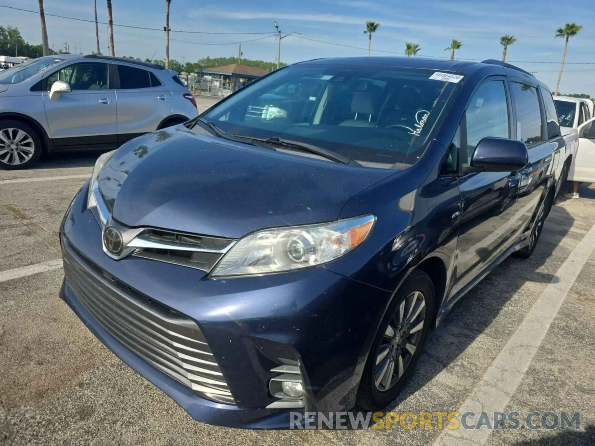 4 fotografías del automóvil dañado 5TDDZ3DC2LS249611 TOYOTA SIENNA 2020