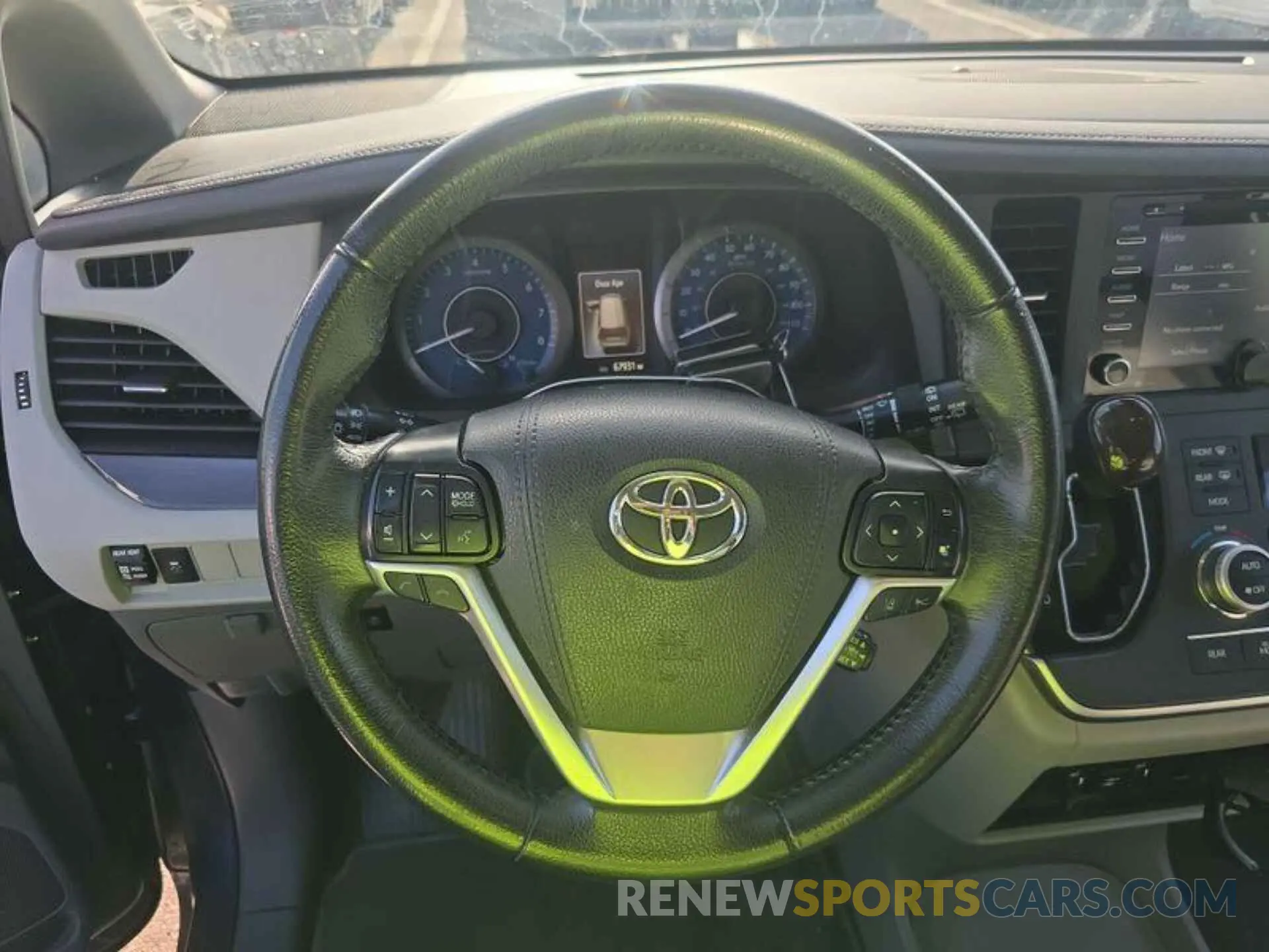 6 fotografías del automóvil dañado 5TDDZ3DC2LS249611 TOYOTA SIENNA 2020