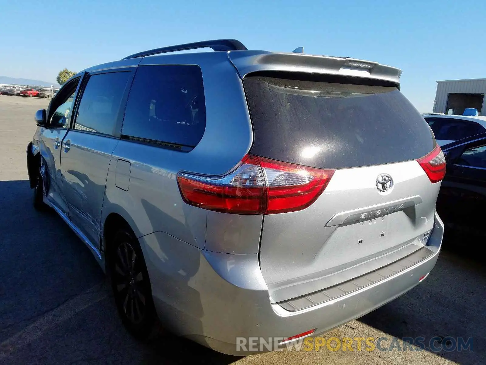 3 fotografías del automóvil dañado 5TDDZ3DC6LS233377 TOYOTA SIENNA 2020