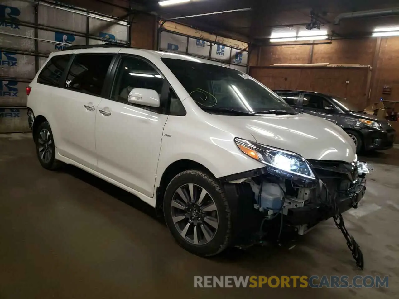 1 fotografías del automóvil dañado 5TDDZ3DC6LS234478 TOYOTA SIENNA 2020