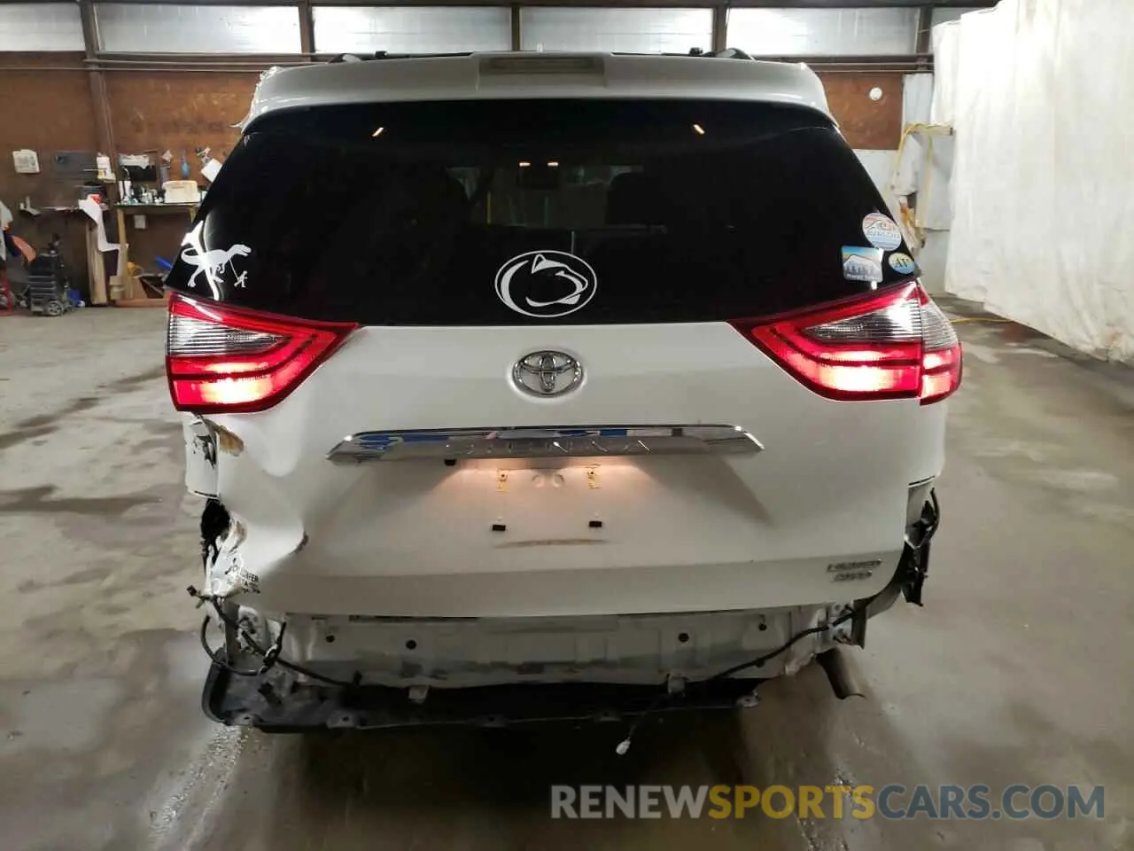 9 fotografías del automóvil dañado 5TDDZ3DC6LS234478 TOYOTA SIENNA 2020