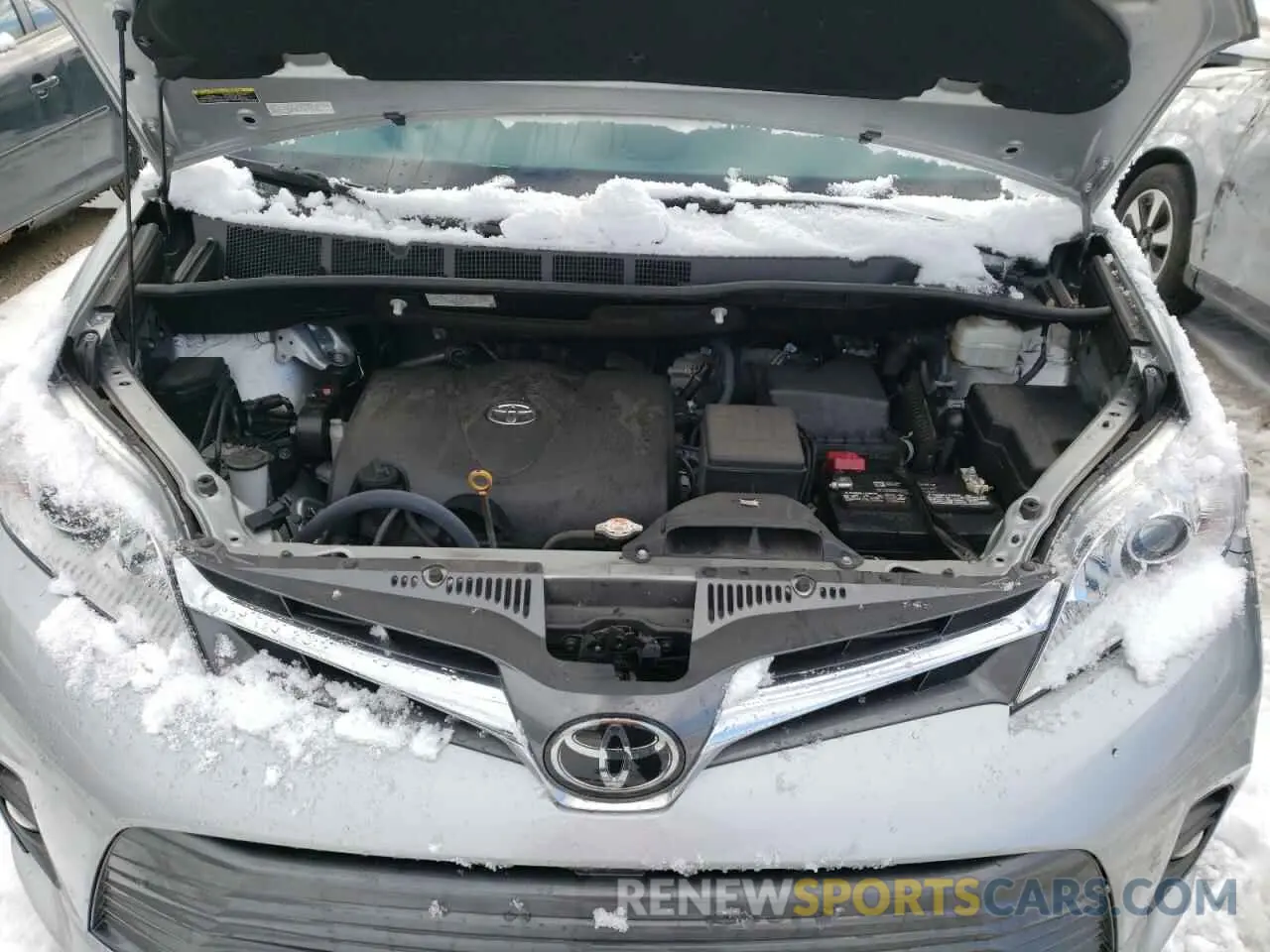 7 fotografías del automóvil dañado 5TDDZ3DC6LS249840 TOYOTA SIENNA 2020