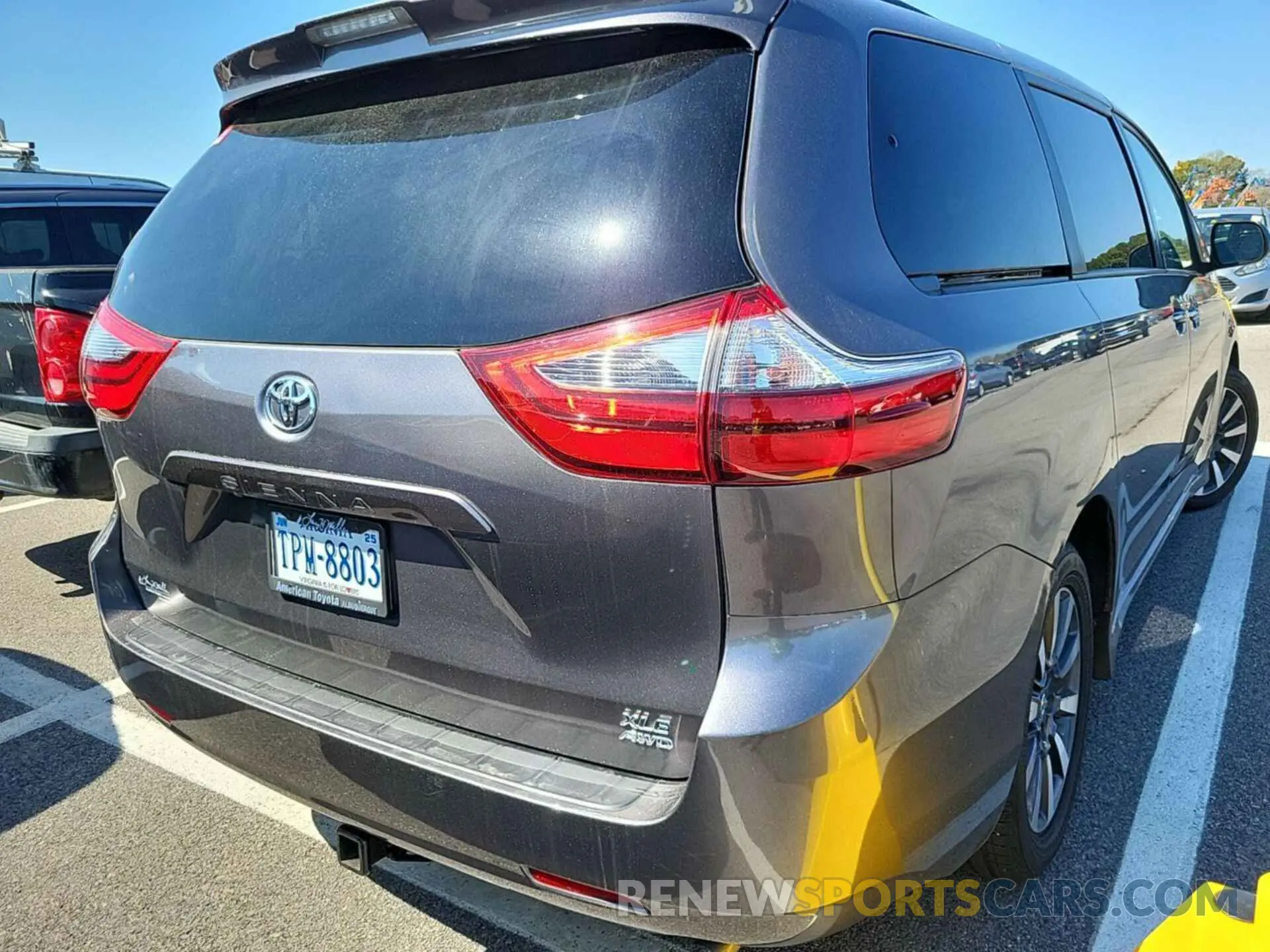 15 fotografías del automóvil dañado 5TDDZ3DC8LS230299 TOYOTA SIENNA 2020