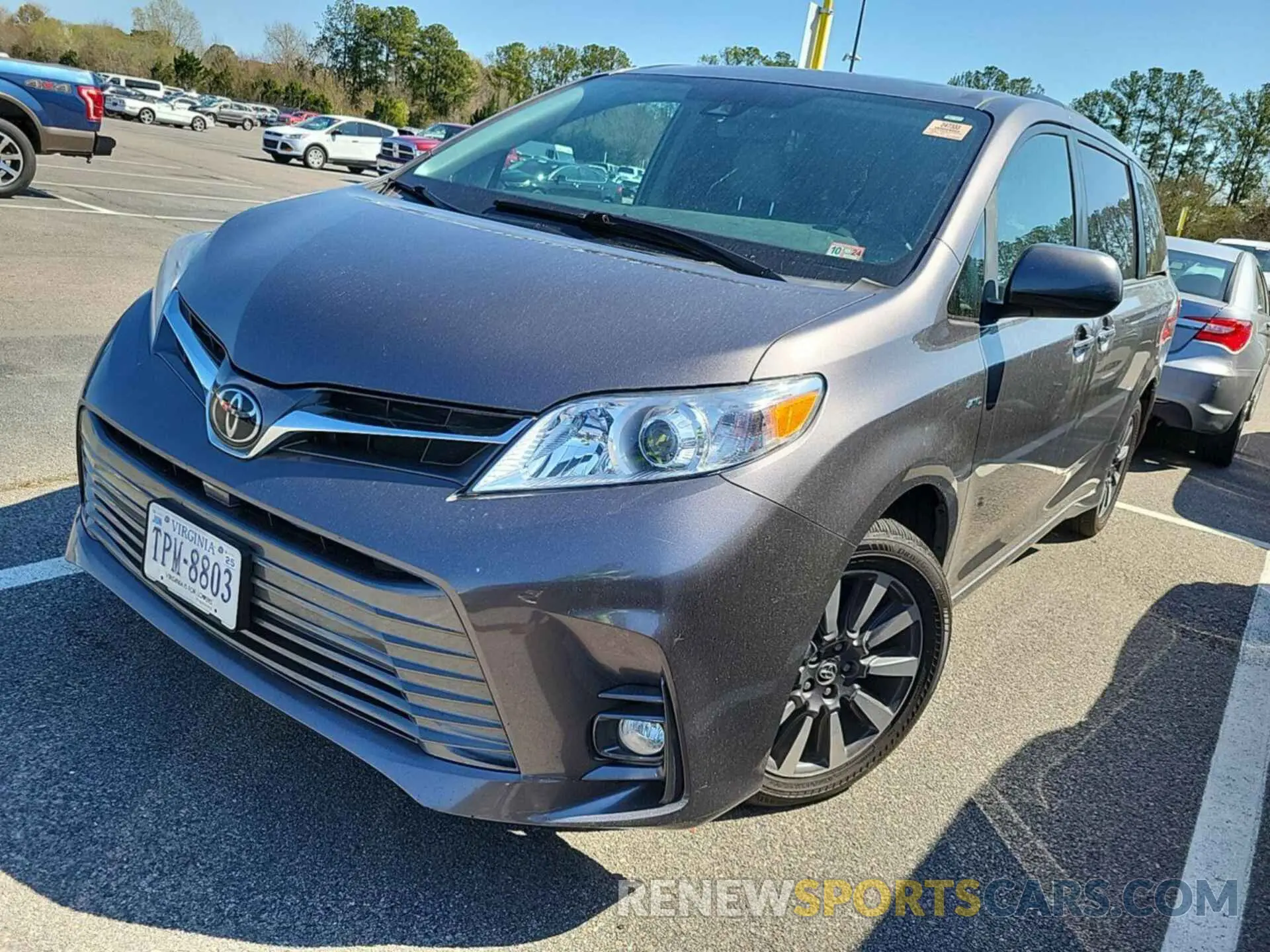 17 fotografías del automóvil dañado 5TDDZ3DC8LS230299 TOYOTA SIENNA 2020
