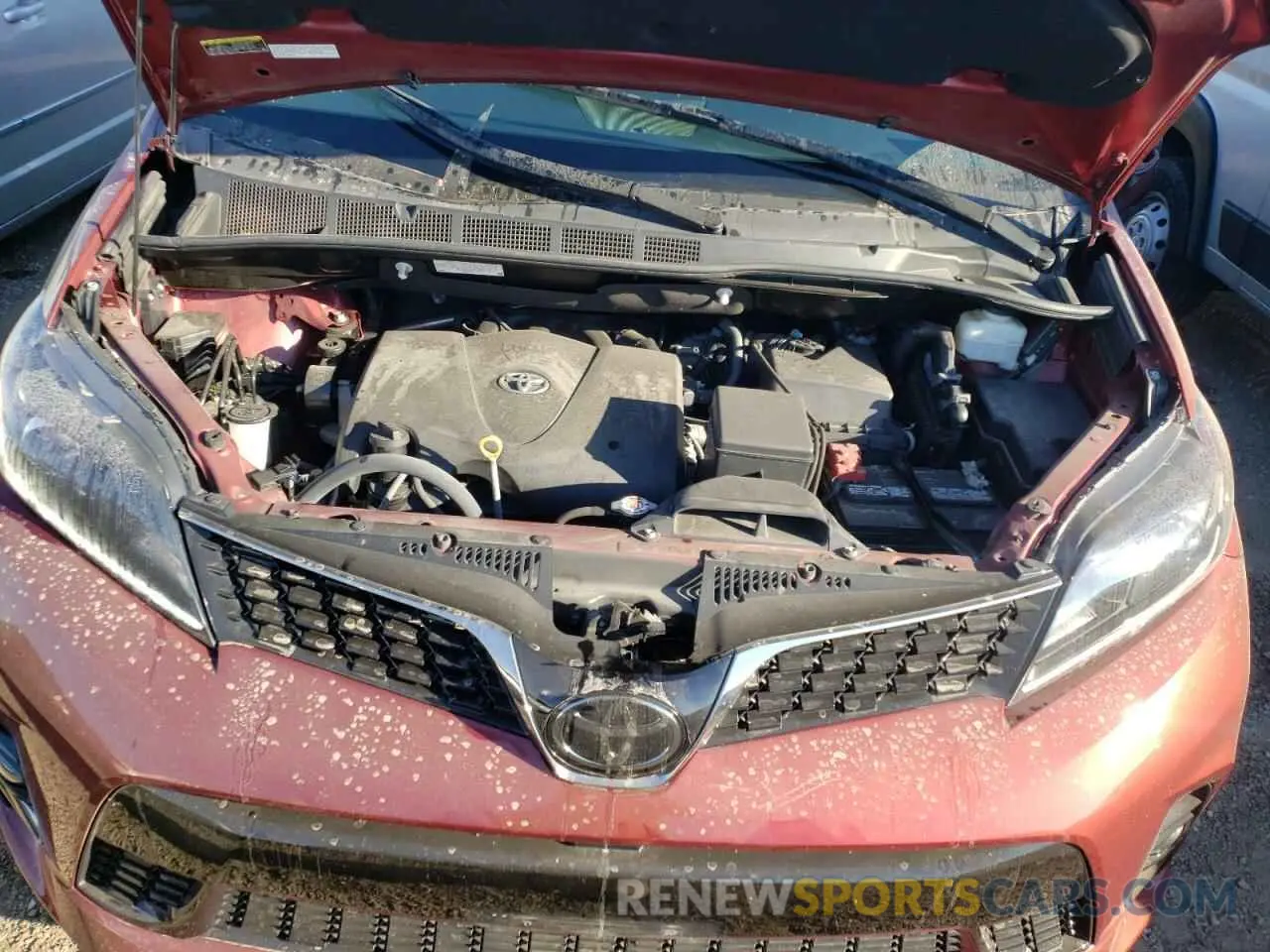 7 fotografías del automóvil dañado 5TDEZ3DC5LS238574 TOYOTA SIENNA 2020