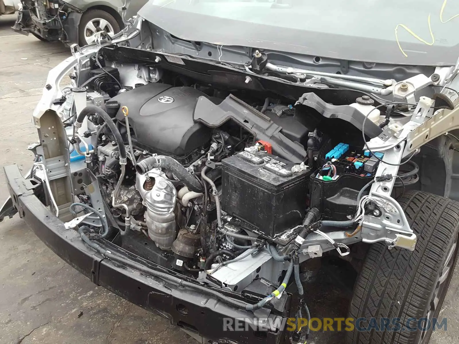 9 fotografías del automóvil dañado 5TDJZ3DC2LS239955 TOYOTA SIENNA 2020