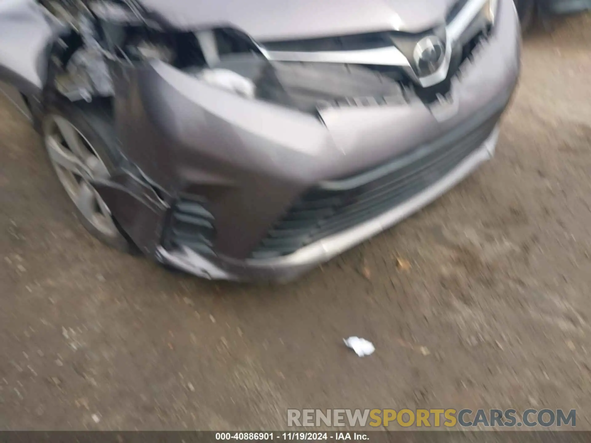 6 fotografías del automóvil dañado 5TDKZ3DC0LS040438 TOYOTA SIENNA 2020