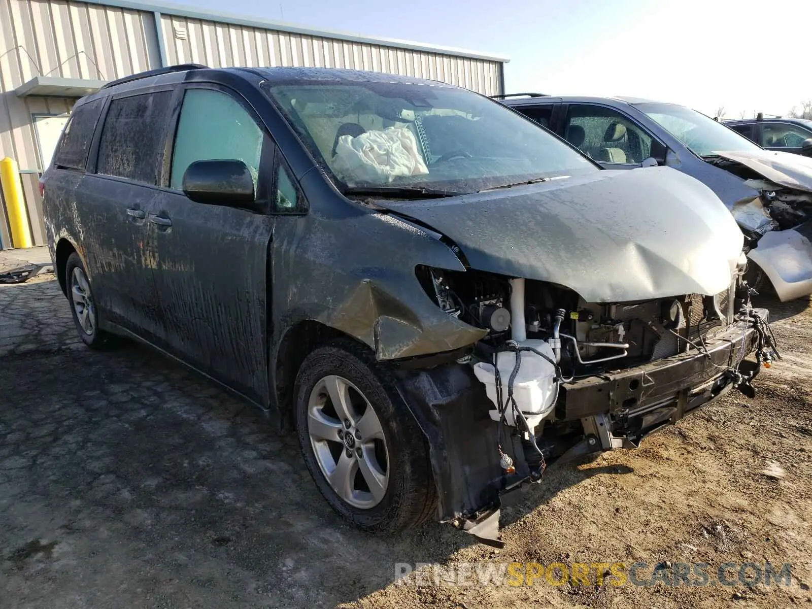1 fotografías del automóvil dañado 5TDKZ3DC1LS041758 TOYOTA SIENNA 2020