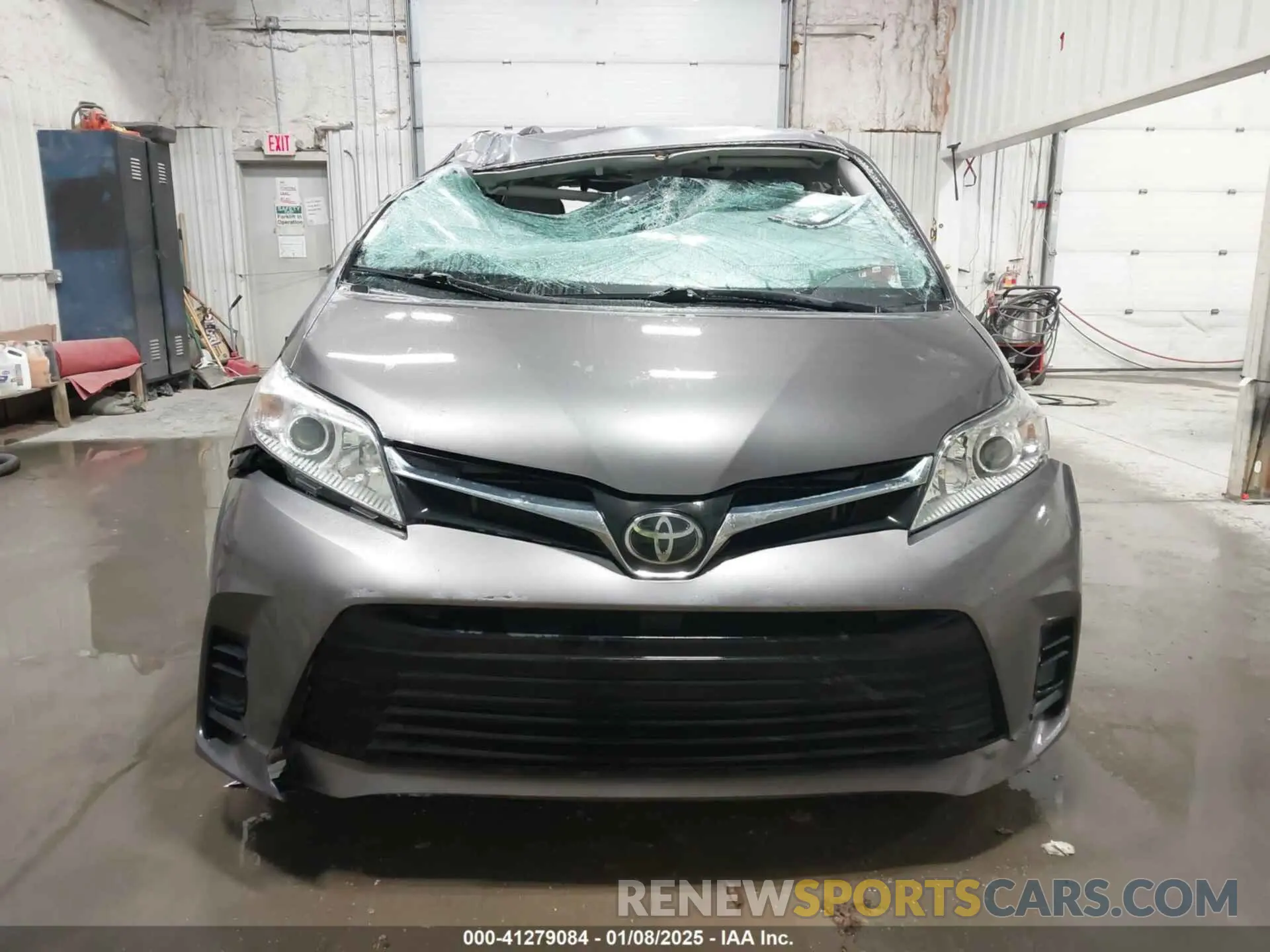12 fotografías del automóvil dañado 5TDKZ3DC1LS048256 TOYOTA SIENNA 2020