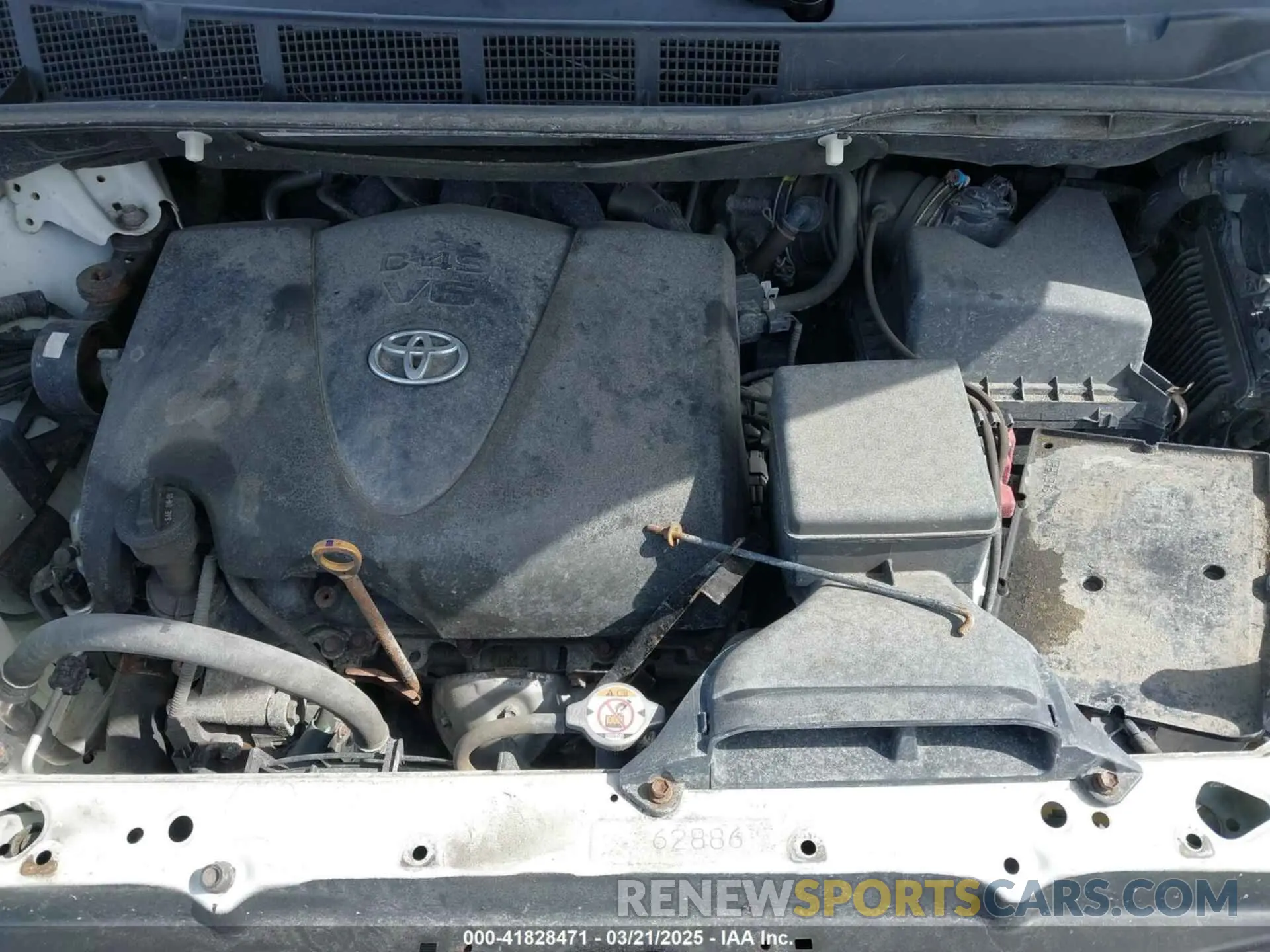 10 fotografías del automóvil dañado 5TDKZ3DC2LS024290 TOYOTA SIENNA 2020
