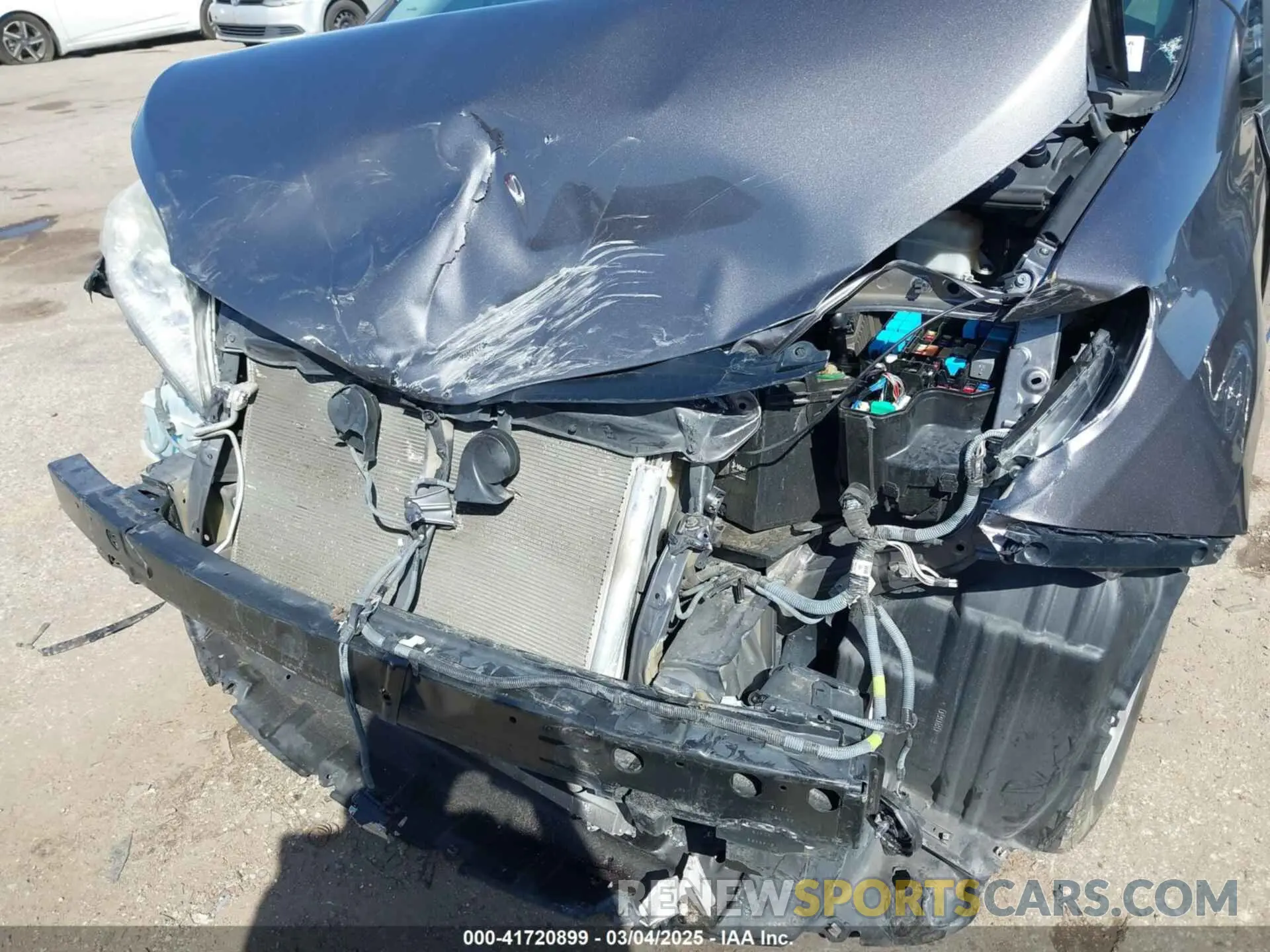 6 fotografías del automóvil dañado 5TDKZ3DC3LS040255 TOYOTA SIENNA 2020