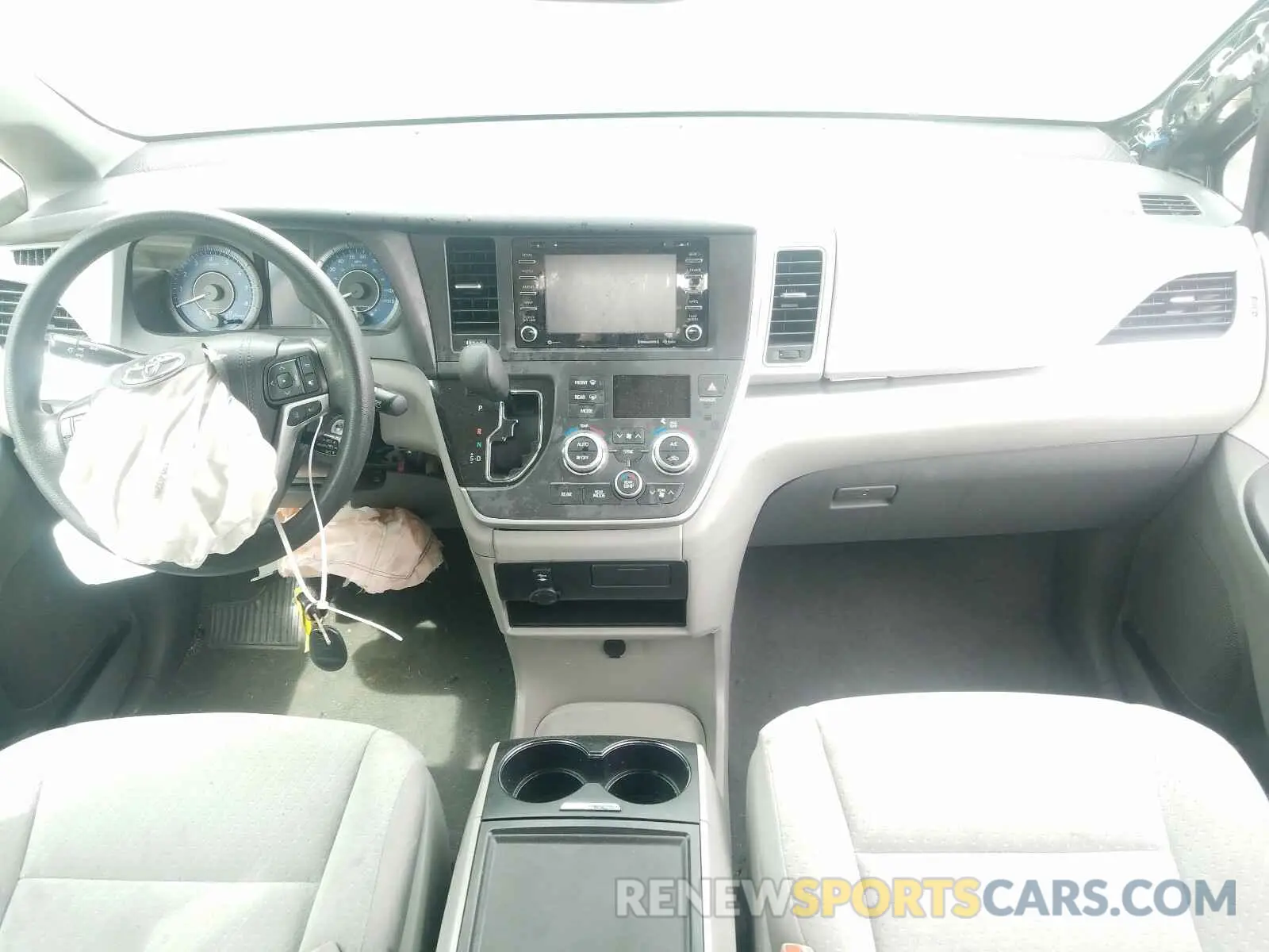 9 fotografías del automóvil dañado 5TDKZ3DC5LS064573 TOYOTA SIENNA 2020