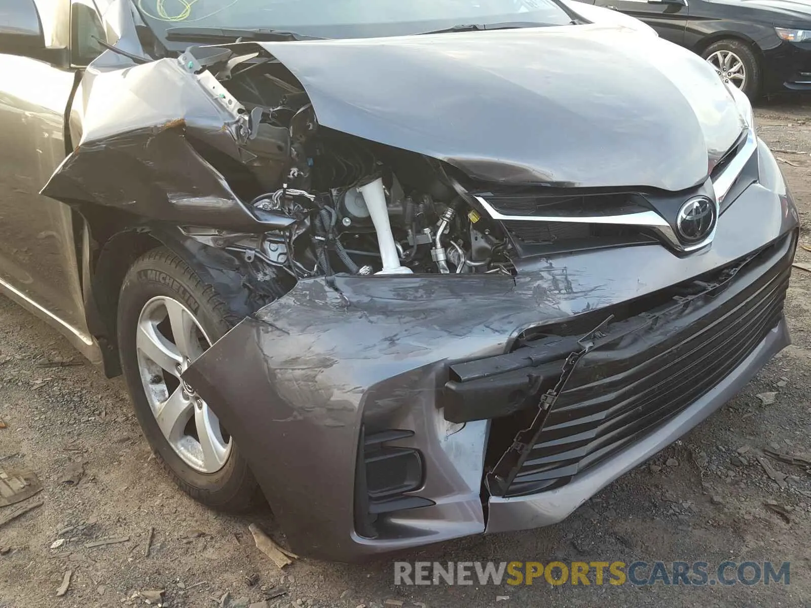 9 fotografías del automóvil dañado 5TDKZ3DC6LS049502 TOYOTA SIENNA 2020