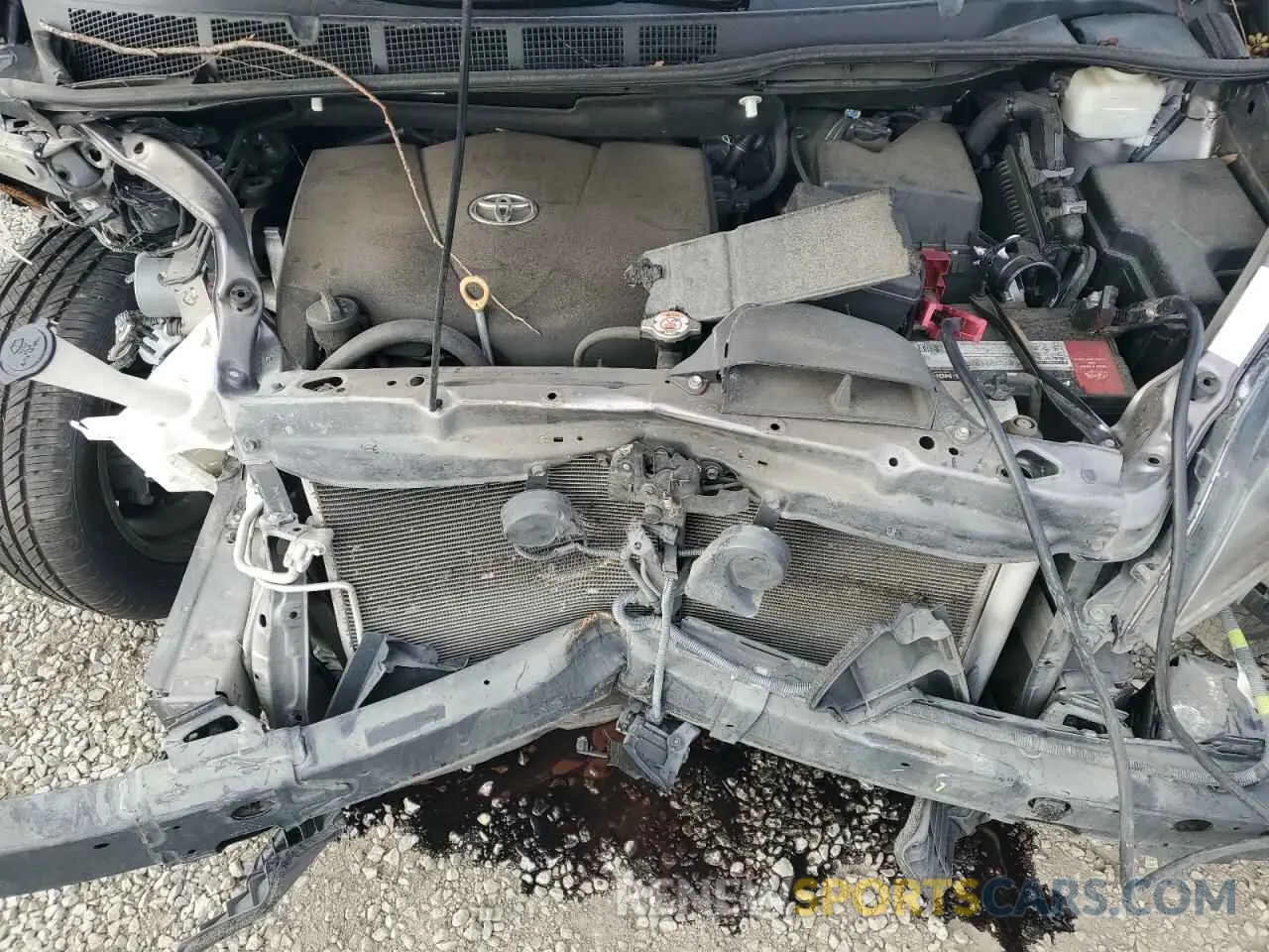 12 fotografías del automóvil dañado 5TDXZ3DC0LS062302 TOYOTA SIENNA 2020