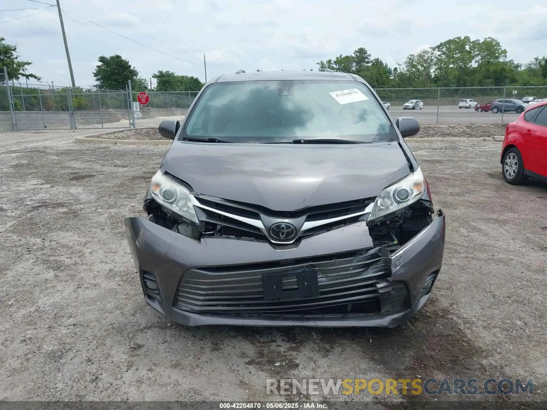 12 fotografías del automóvil dañado 5TDYZ3DC0LS024959 TOYOTA SIENNA 2020