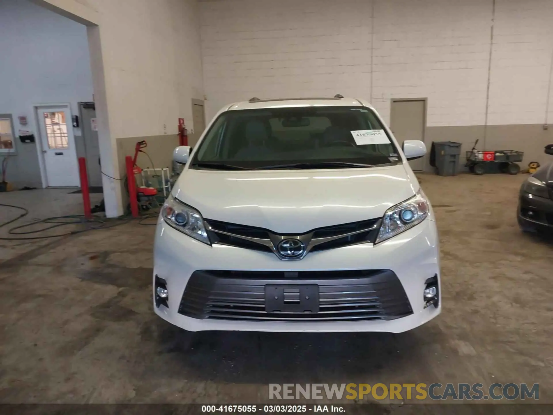 12 fotografías del automóvil dañado 5TDYZ3DC0LS025013 TOYOTA SIENNA 2020