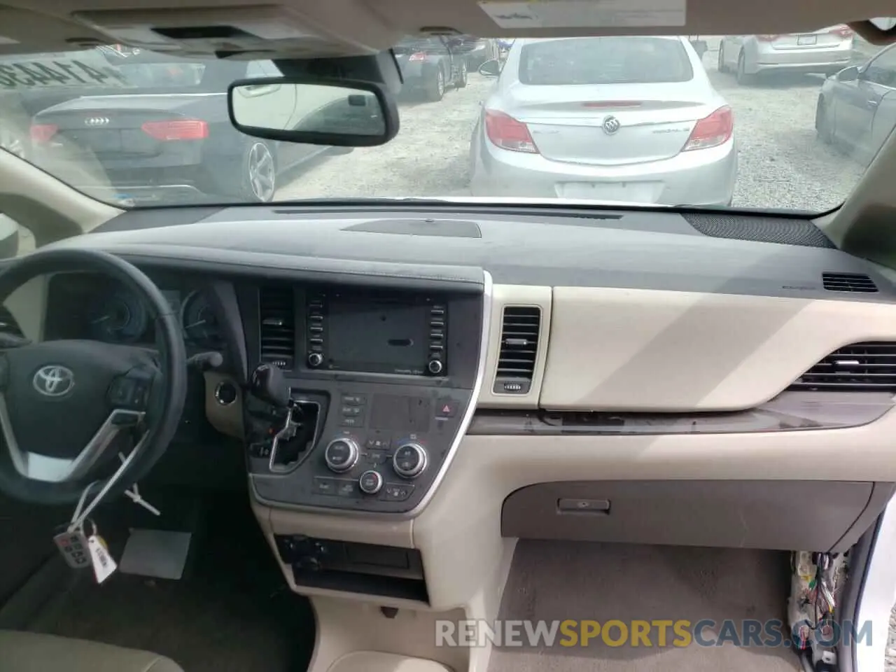 9 fotografías del automóvil dañado 5TDYZ3DC0LS084854 TOYOTA SIENNA 2020