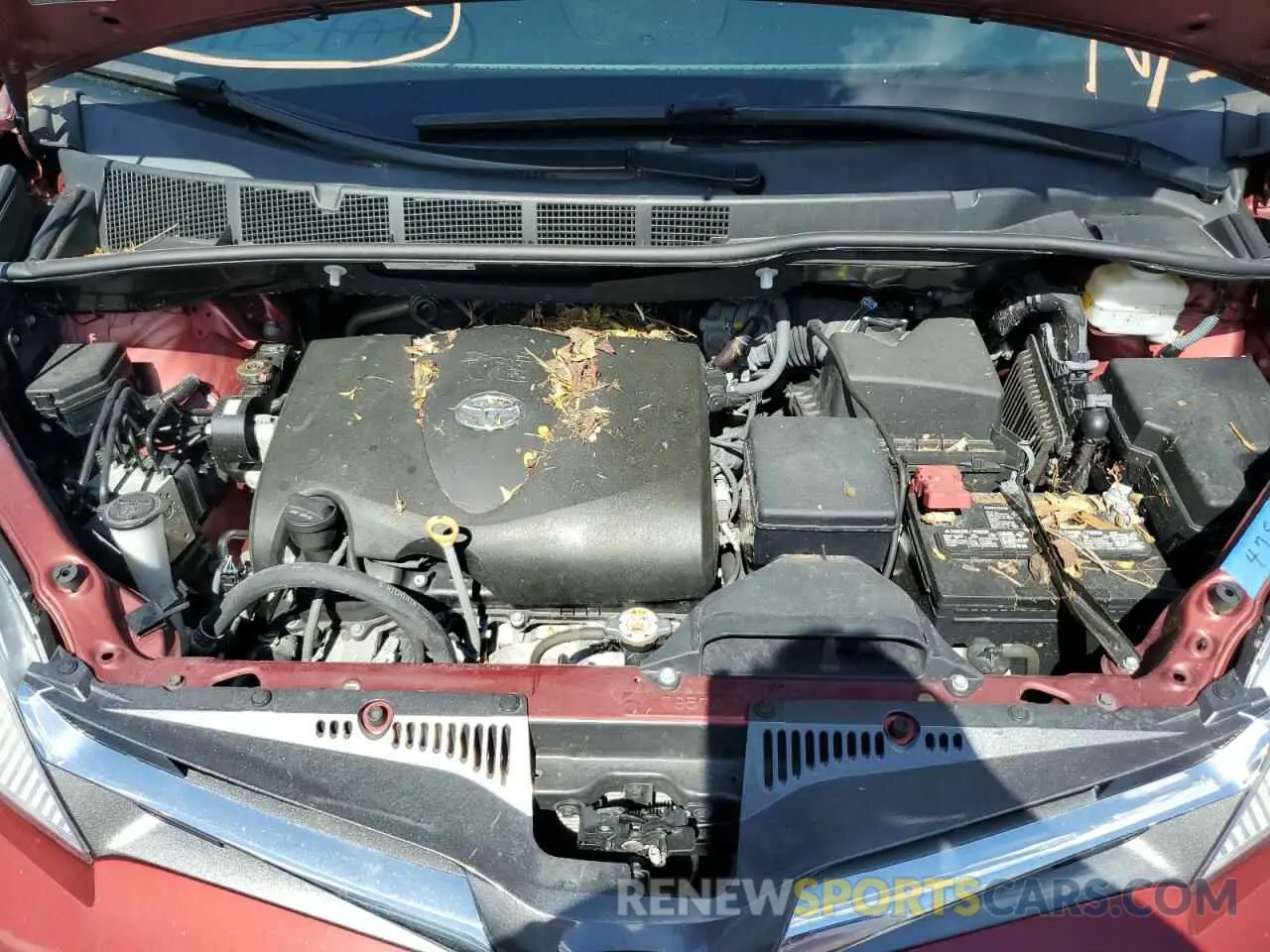 7 fotografías del automóvil dañado 5TDYZ3DC2LS049345 TOYOTA SIENNA 2020