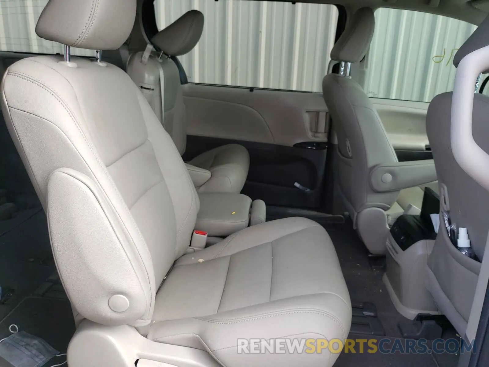 6 fotografías del automóvil dañado 5TDYZ3DC4LS031056 TOYOTA SIENNA 2020